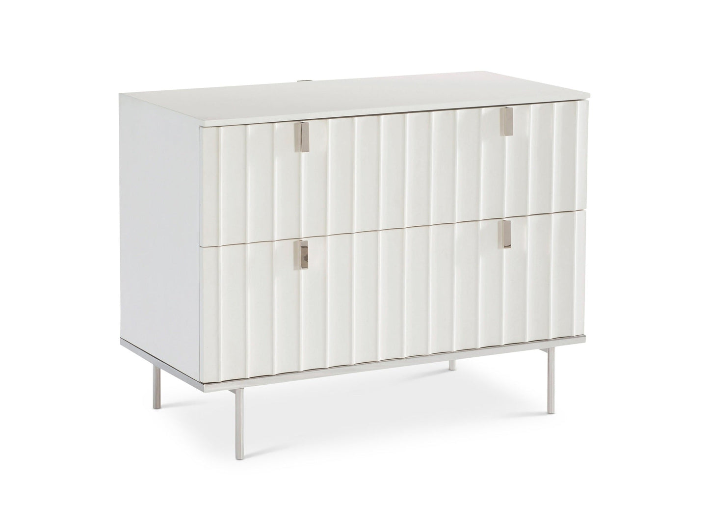 Modulum Adobe Faux Stone Nightstand - Ornate Home