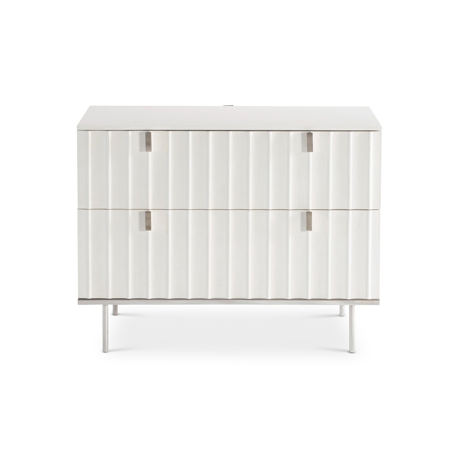 Modulum Adobe Faux Stone Nightstand - Ornate Home