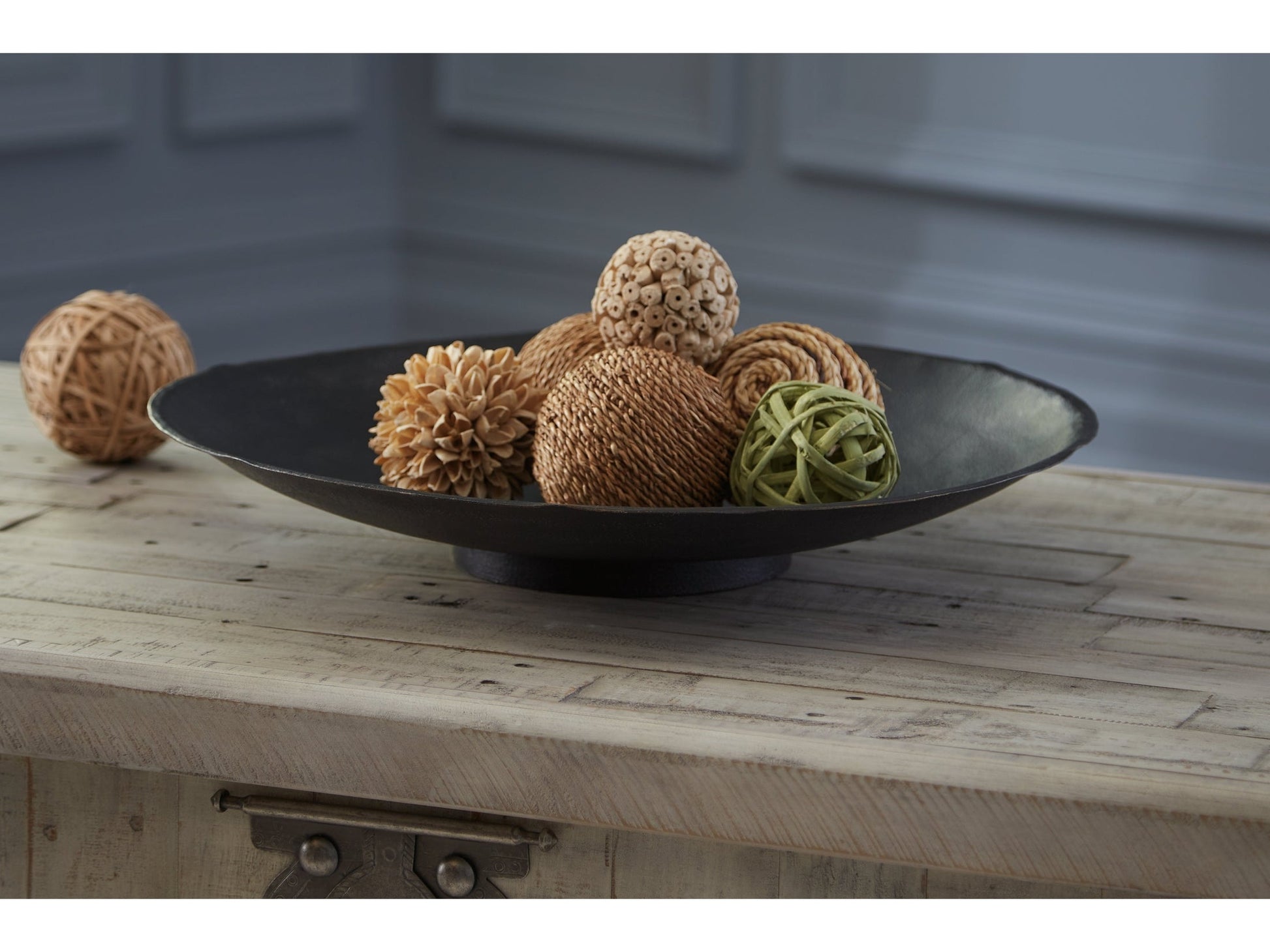 Moises Antique Brown Bowl- Viva Furn