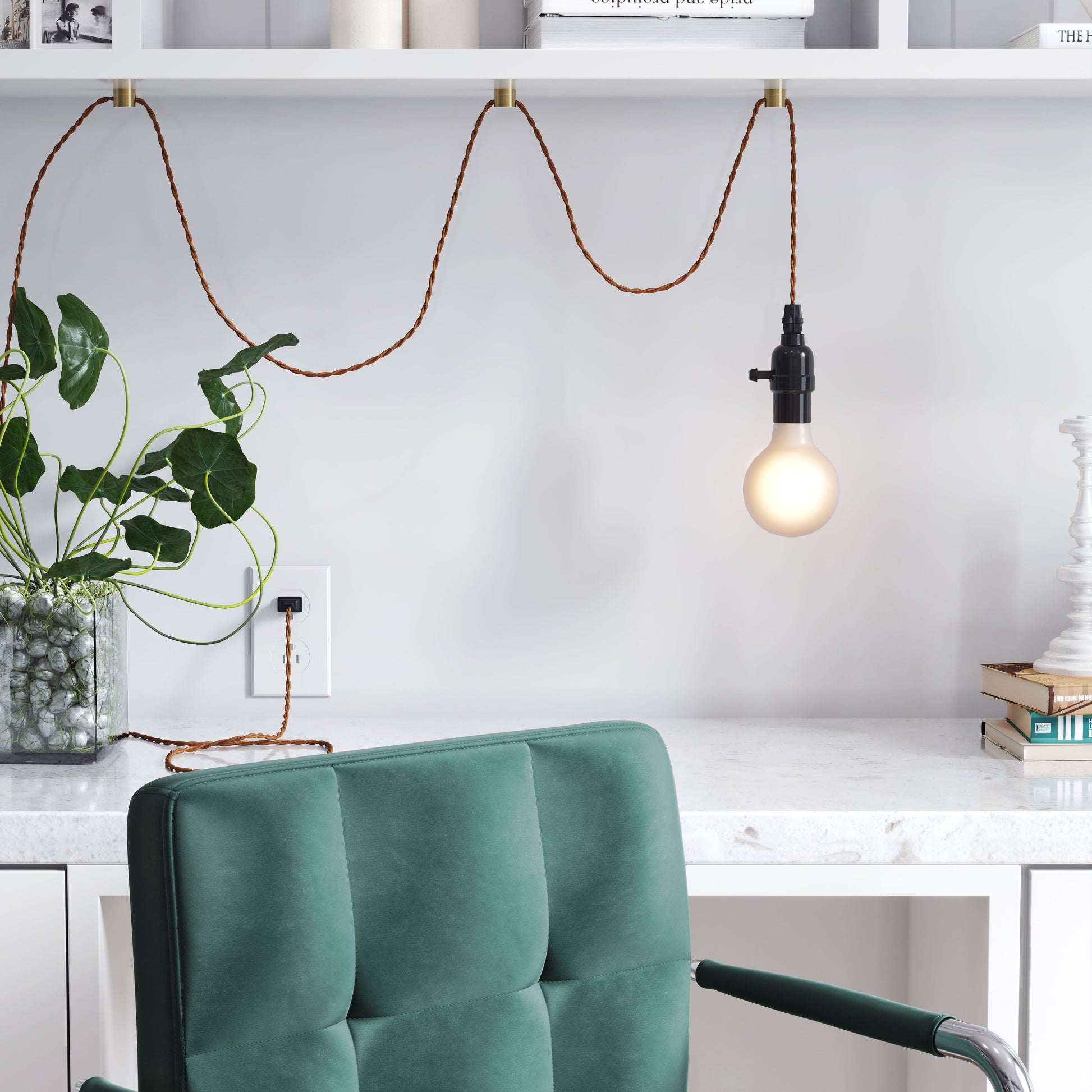 Molly Black Ceiling Lamp - Ornate Home