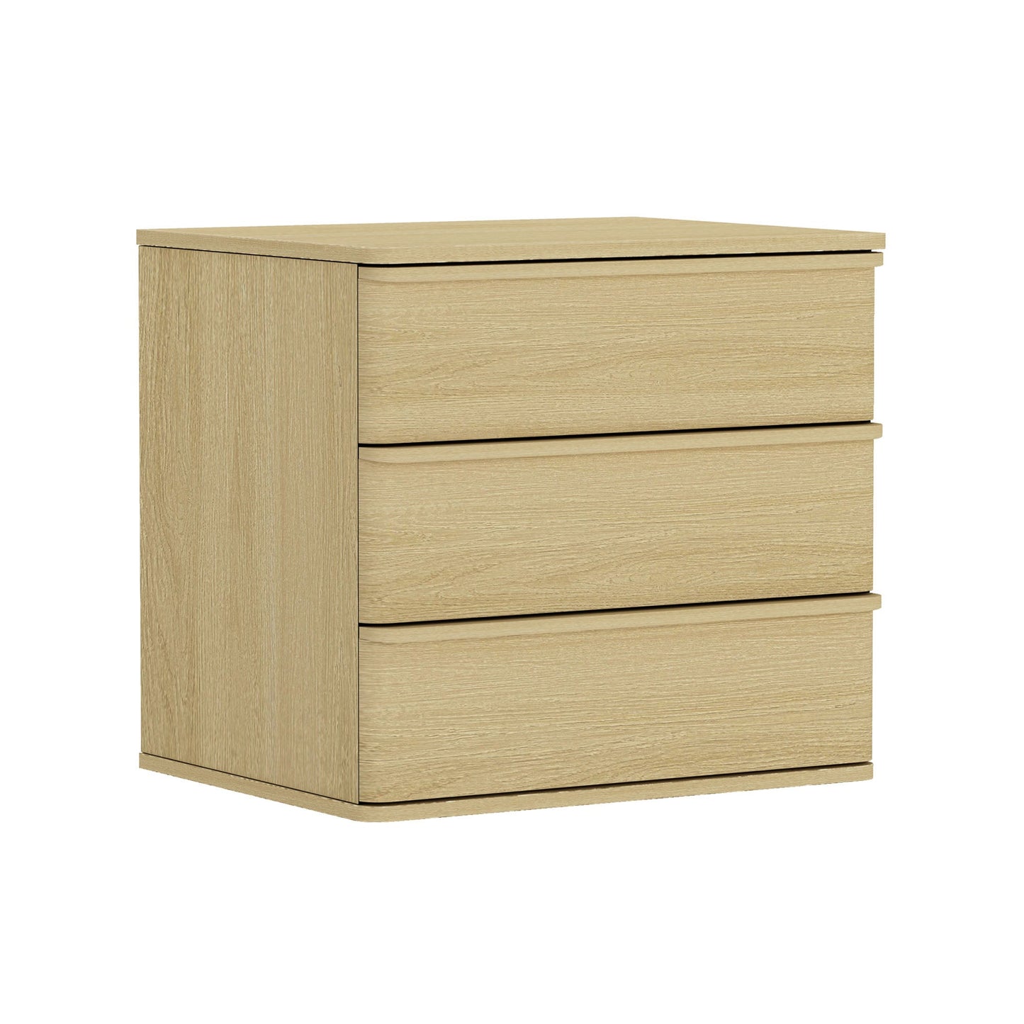 Molly Nightstand in Natural Oak (set of 2) - Ornate Home