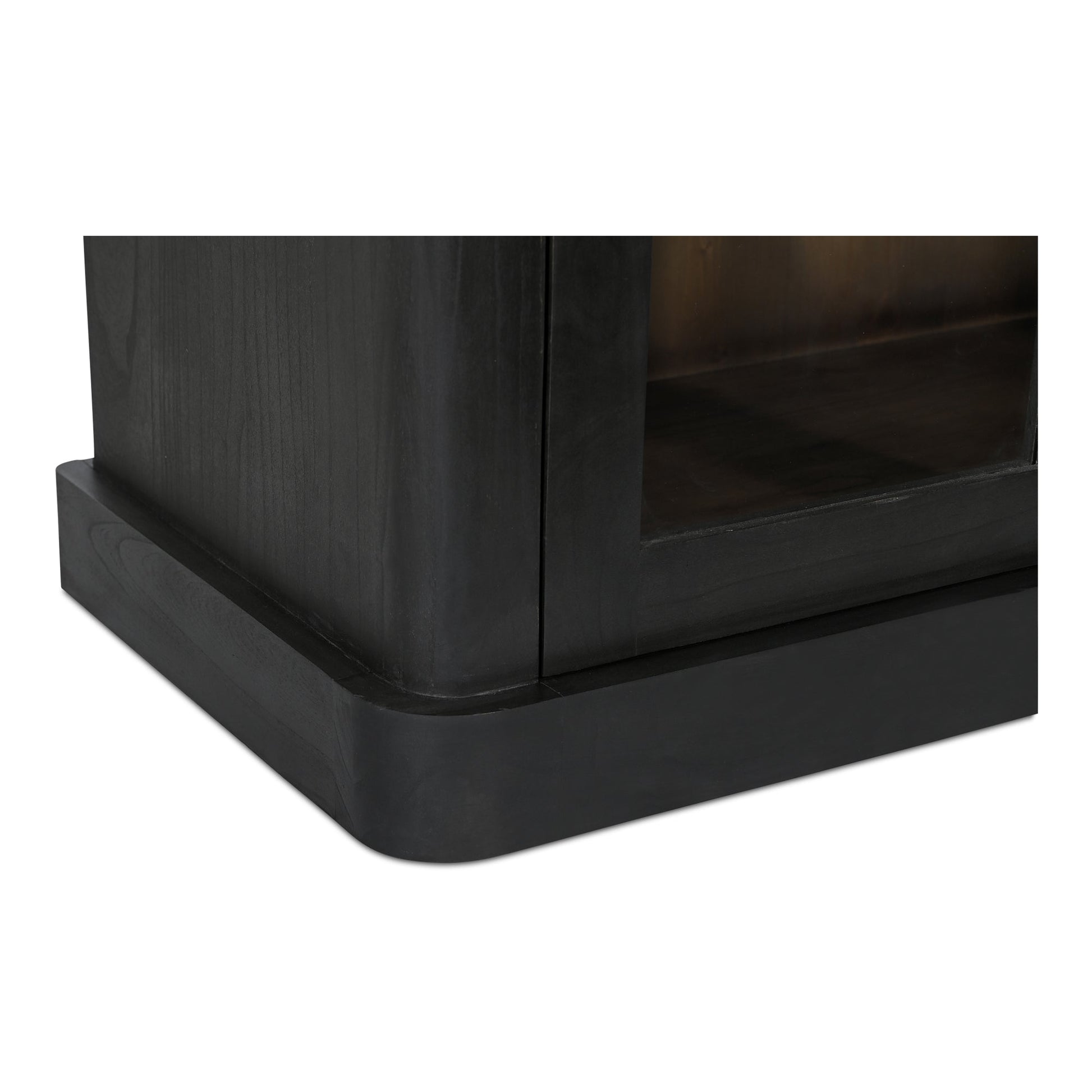 Mona Black Tall Cabinet - Ornate Home