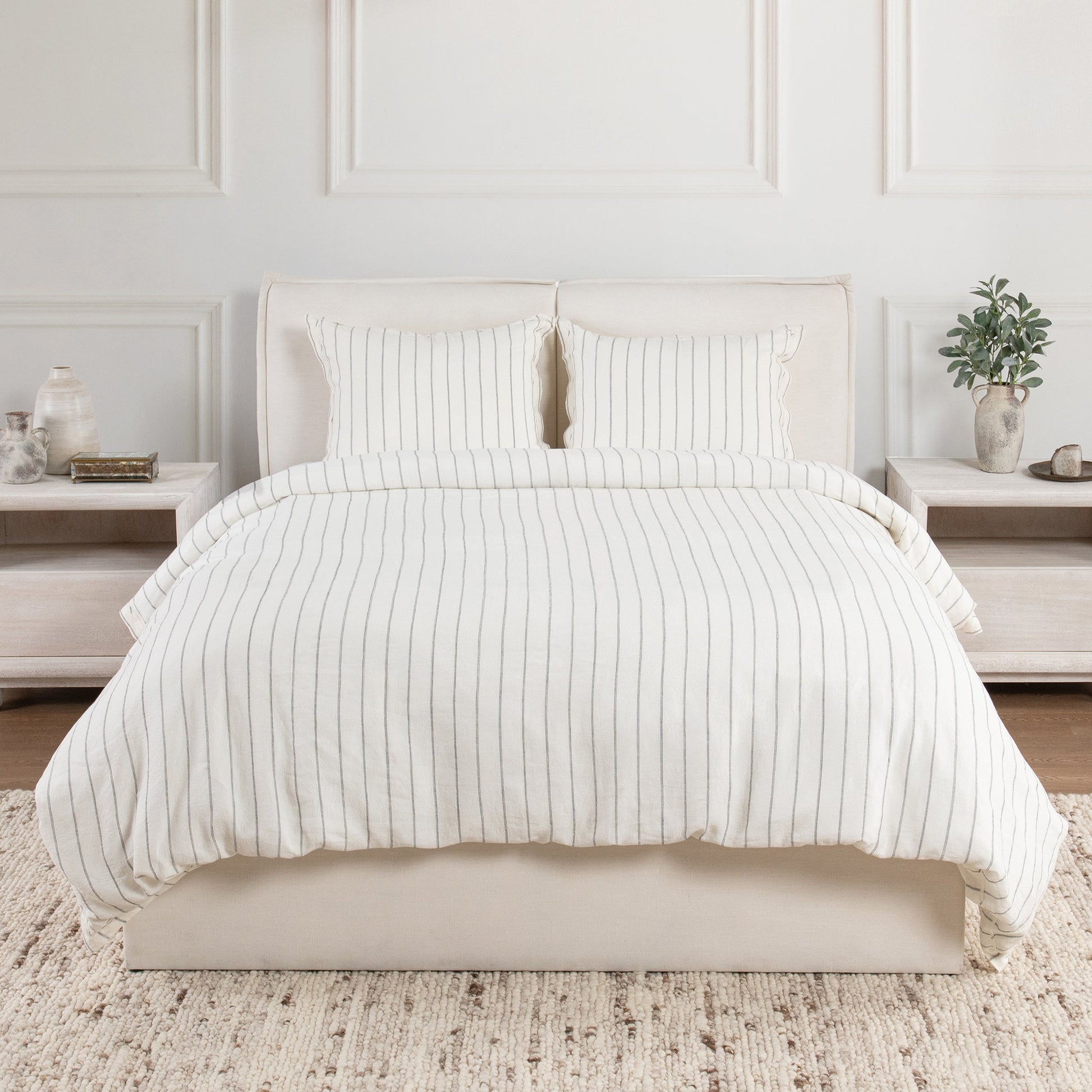 Monaco Ivory Duvet Collection - Ornate Home