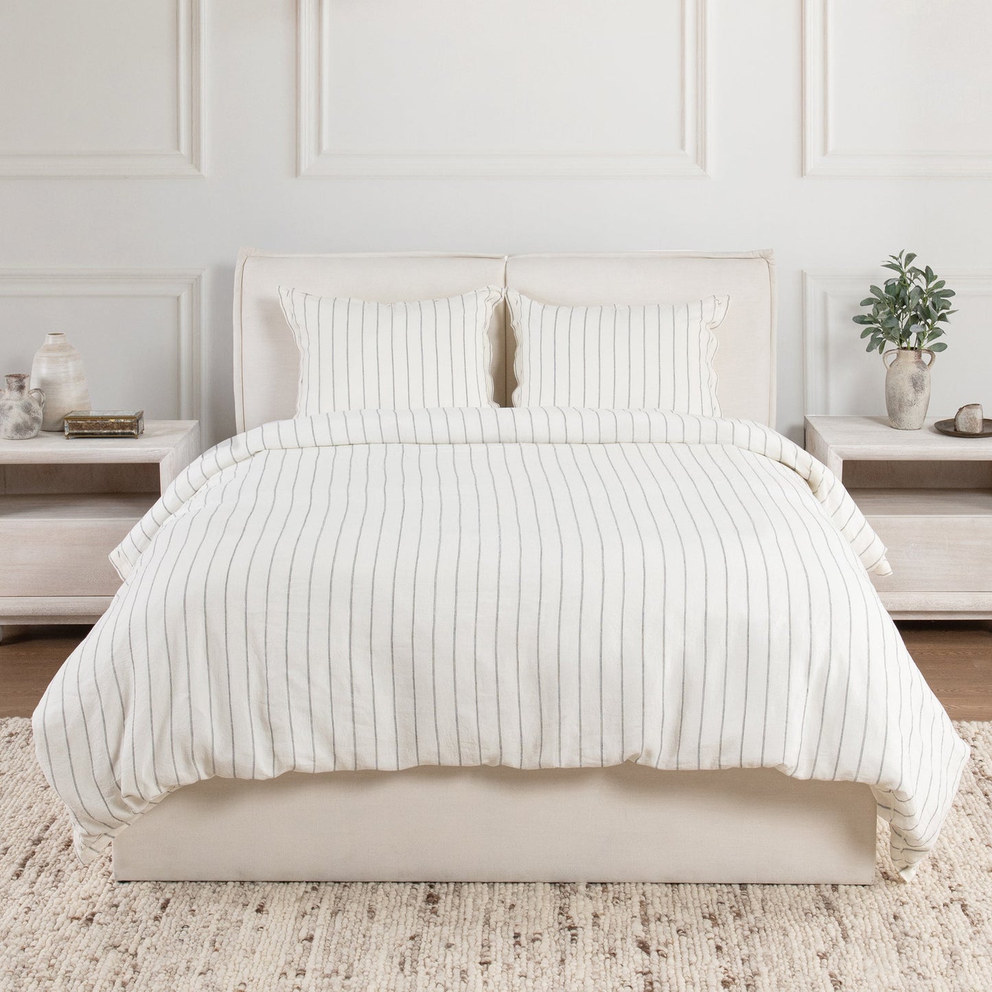 Monaco Ivory Duvet Collection - Ornate Home