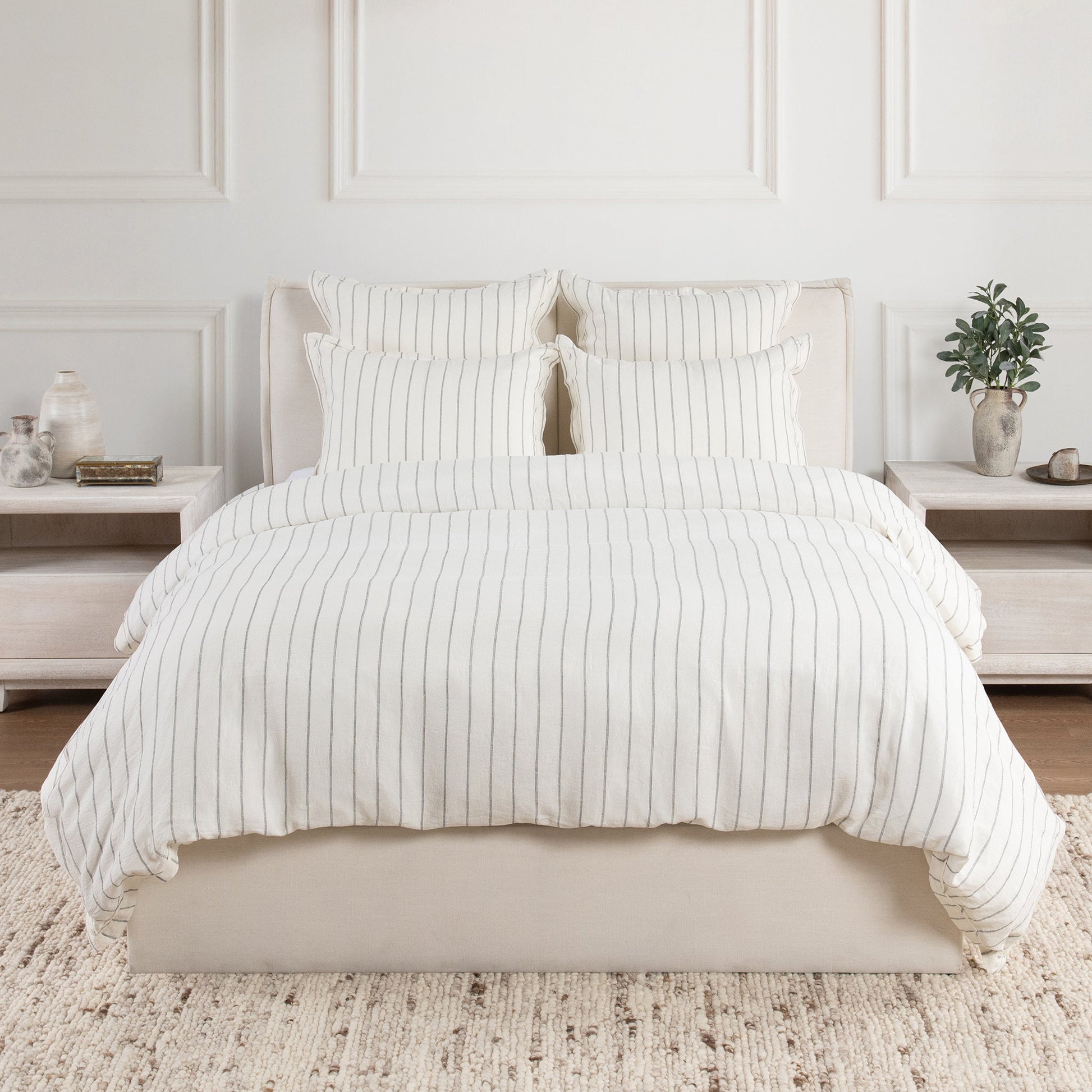 Monaco Ivory Duvet Collection - Ornate Home