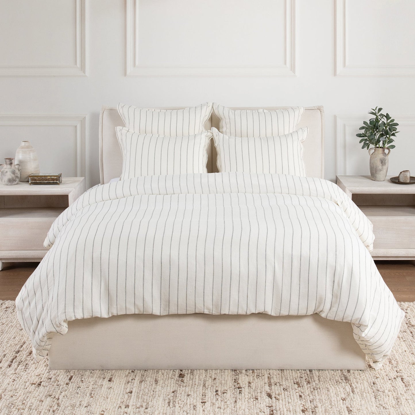 Monaco Ivory Duvet Collection - Ornate Home