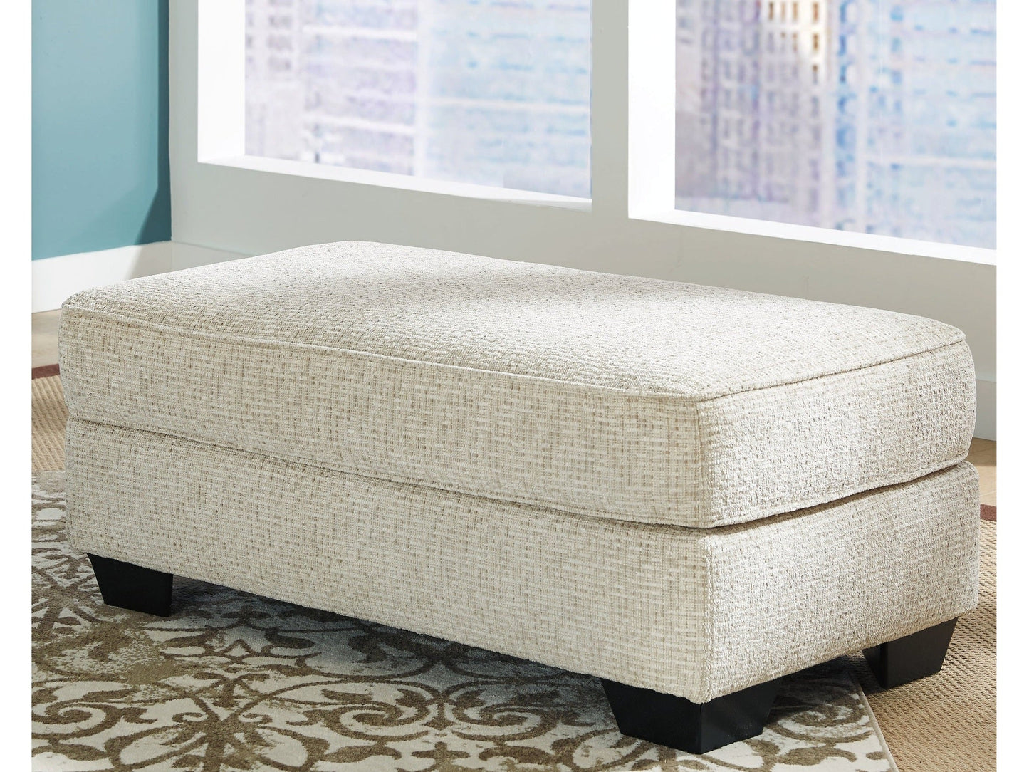 Monaghan Sandstone Ottoman- Viva Furn