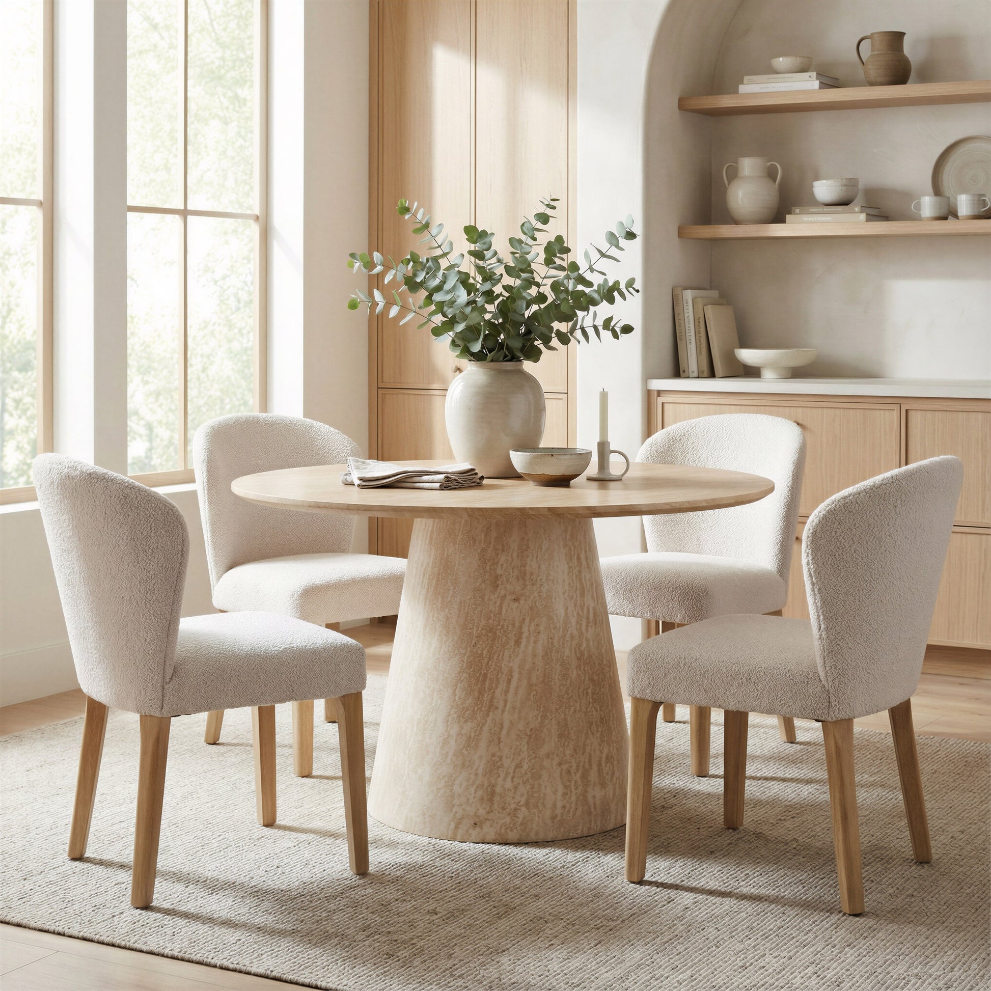 Mondstein Ivory Dining Chair (Set of 2) - Ornate Home
