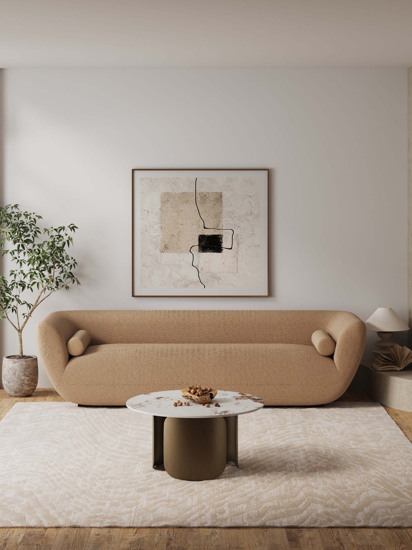 Monica Coffee Table in Gold - Ornate Home