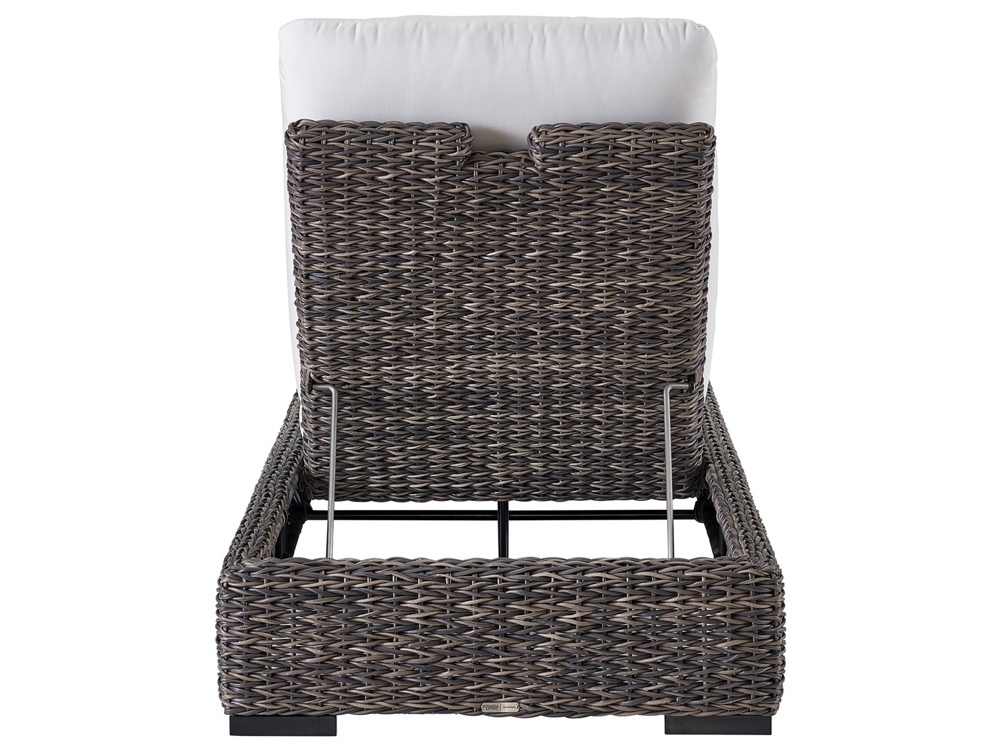 Montauk Canvas Natural/Tawney Chaise Lounge - Ornate Home