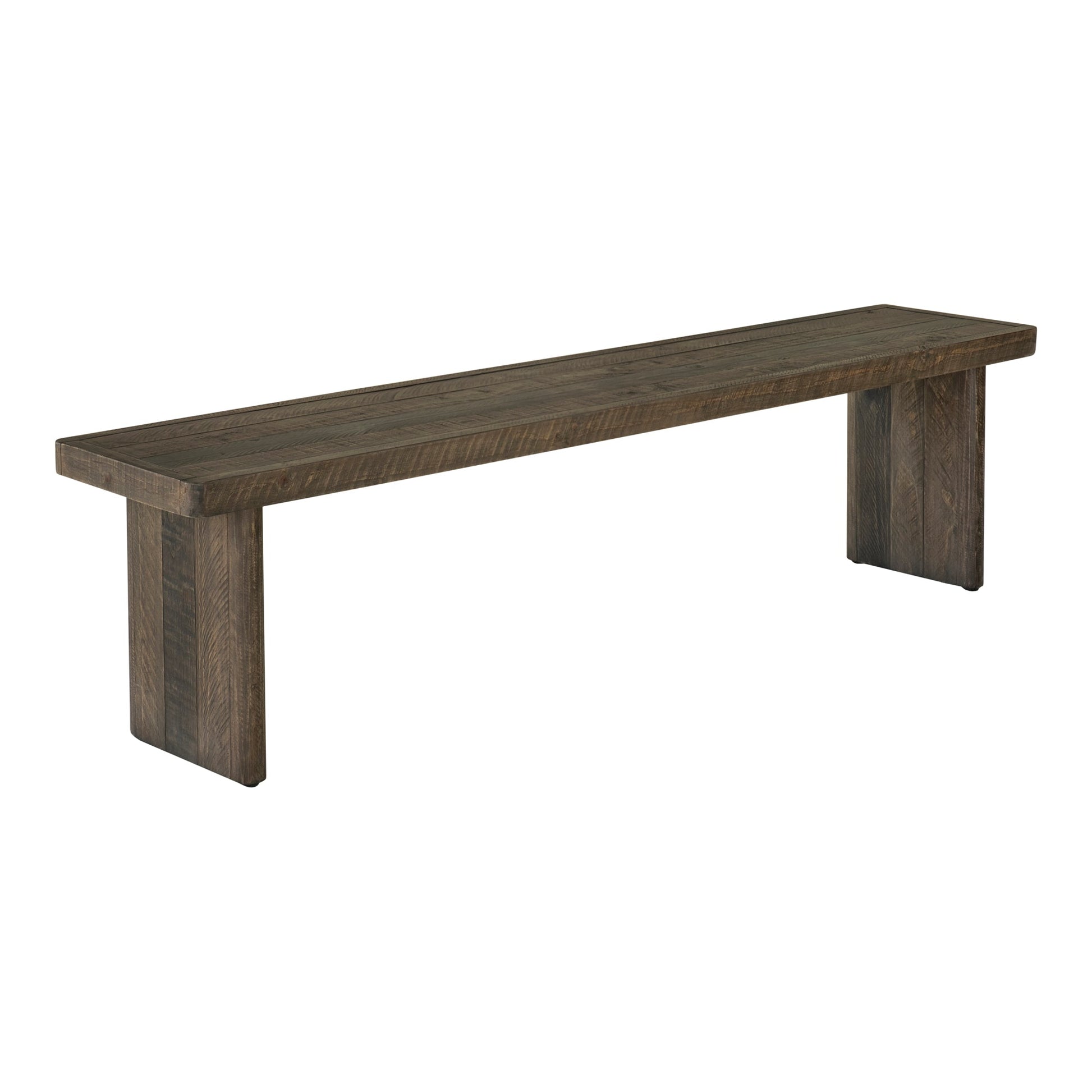 Monterey Aged Brown Bench - Ornate Home