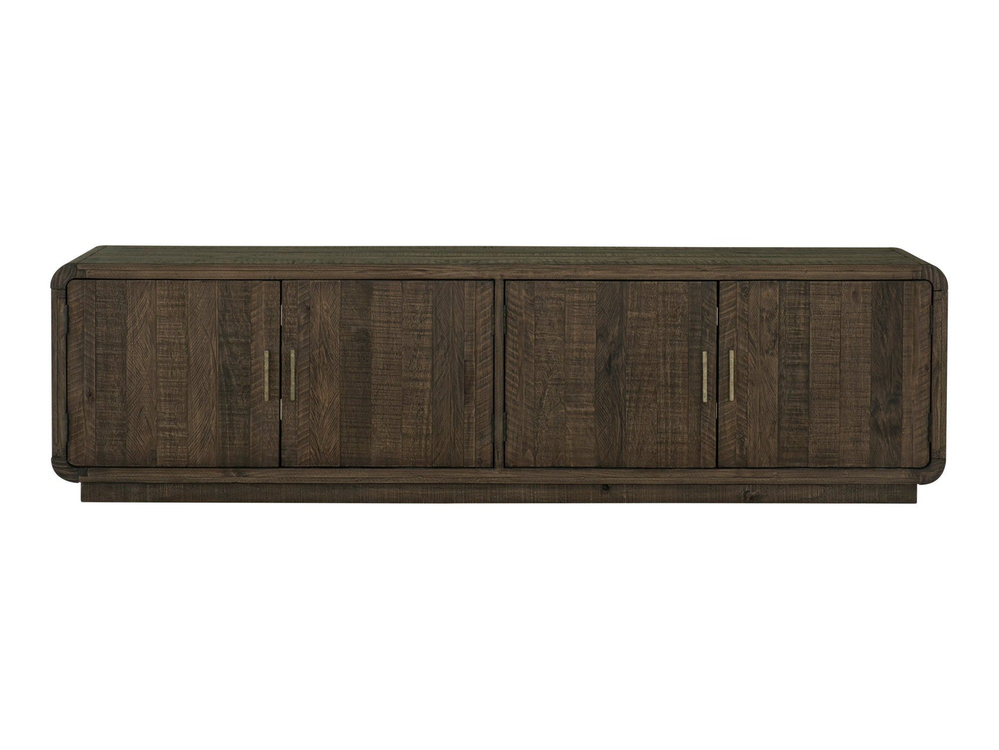 Monterey Aged Brown Media Cabinet - Ornate Home