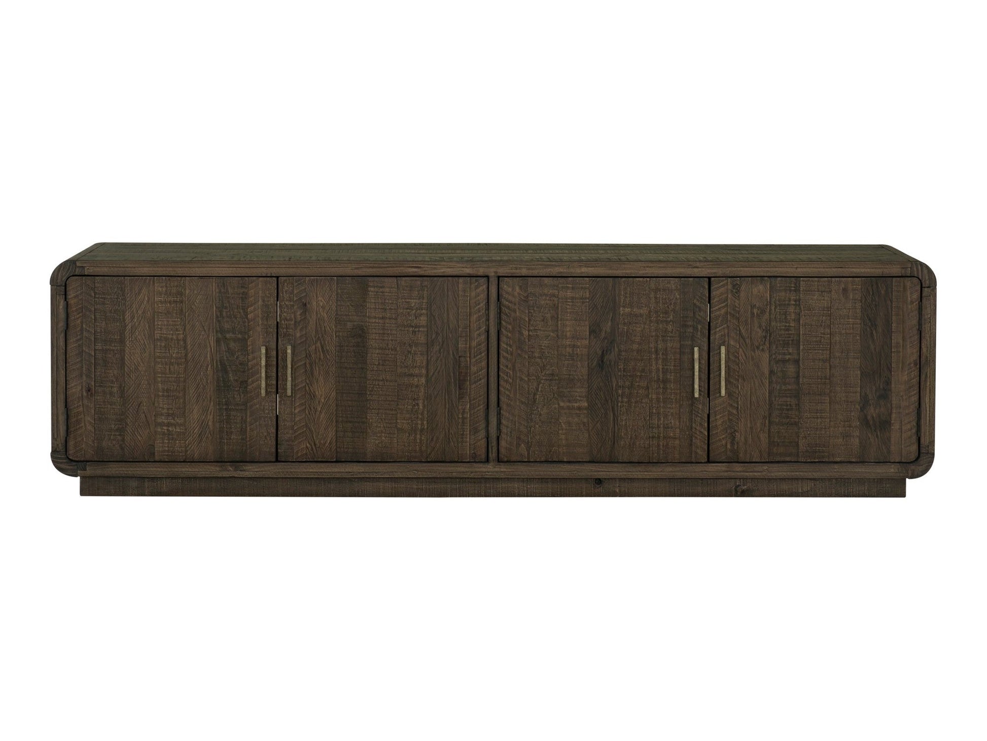 Monterey Aged Brown Media Cabinet - Ornate Home