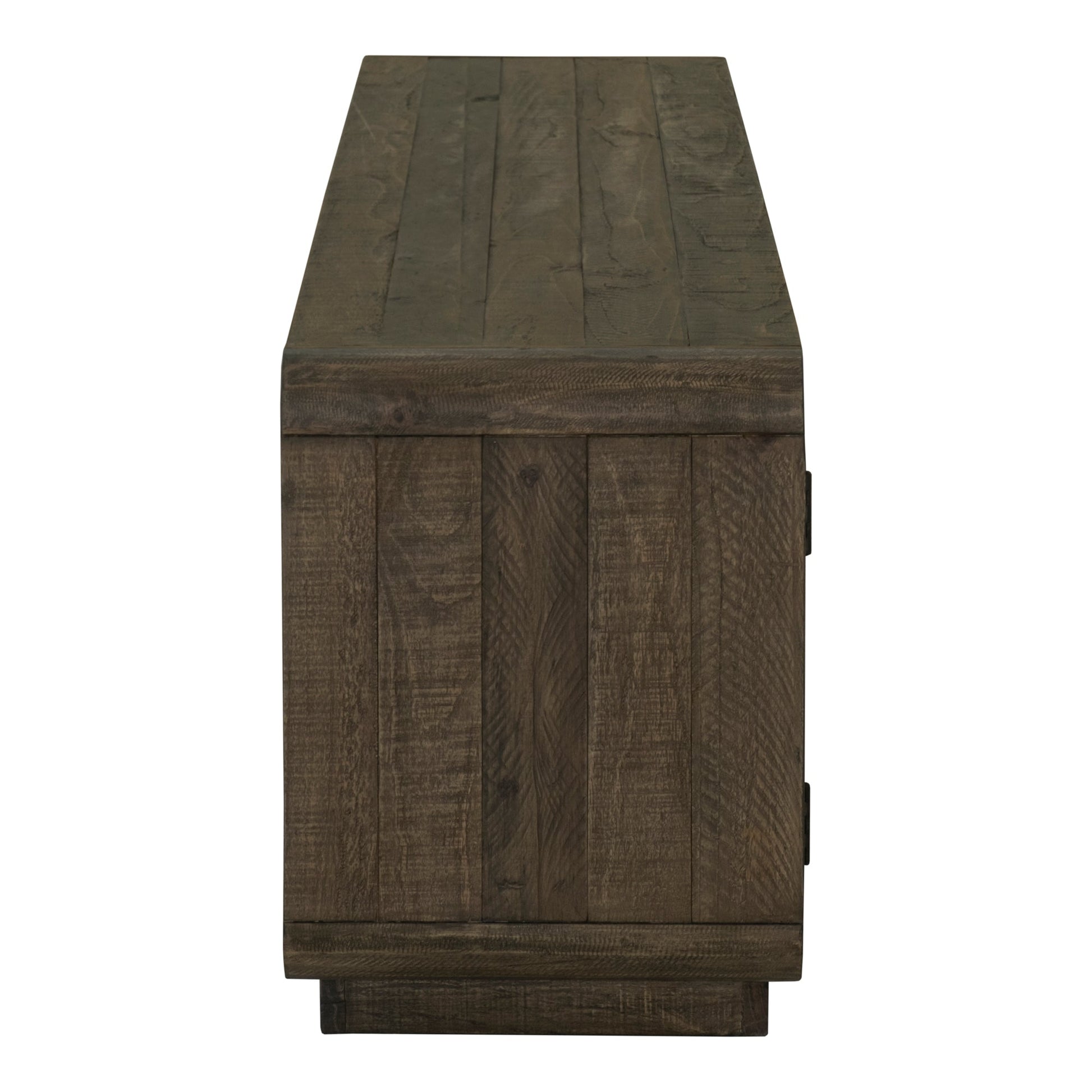 Monterey Aged Brown Media Cabinet - Ornate Home