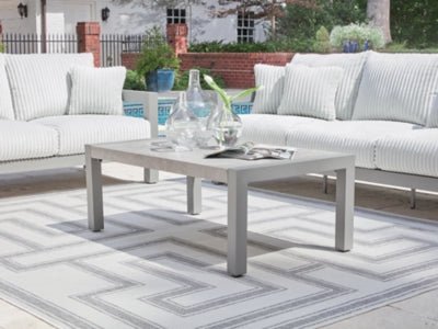 Moonlight View Gray-Outdoor Coffee Table- Viva Furn