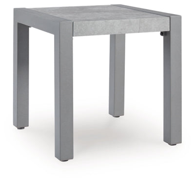 Moonlight View Gray-Outdoor End Table- Viva Furn