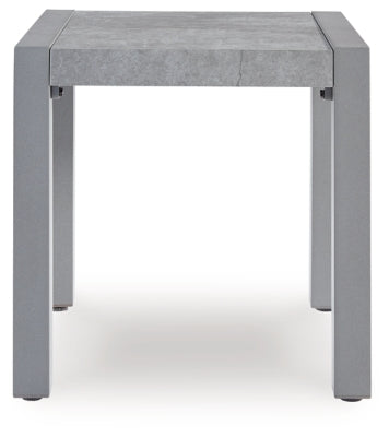 Moonlight View Gray-Outdoor End Table- Viva Furn