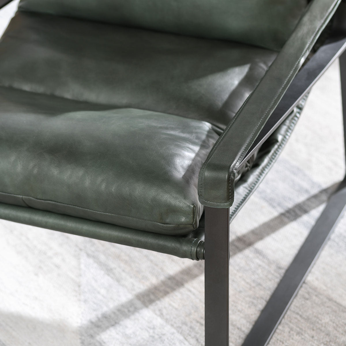 Morgan Forest Green Accent Chair - Ornate Home