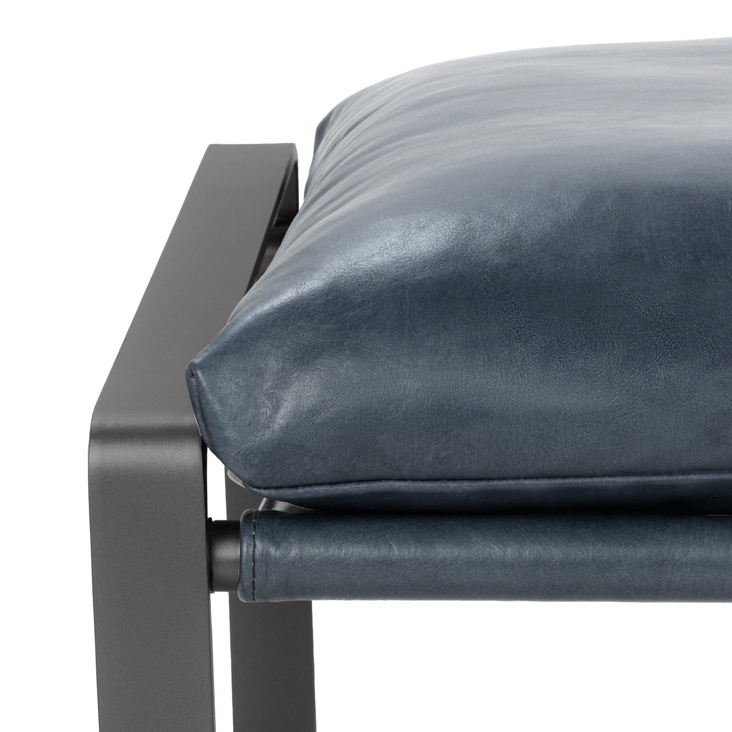 Morgan Ocean Blue Stool - Ornate Home