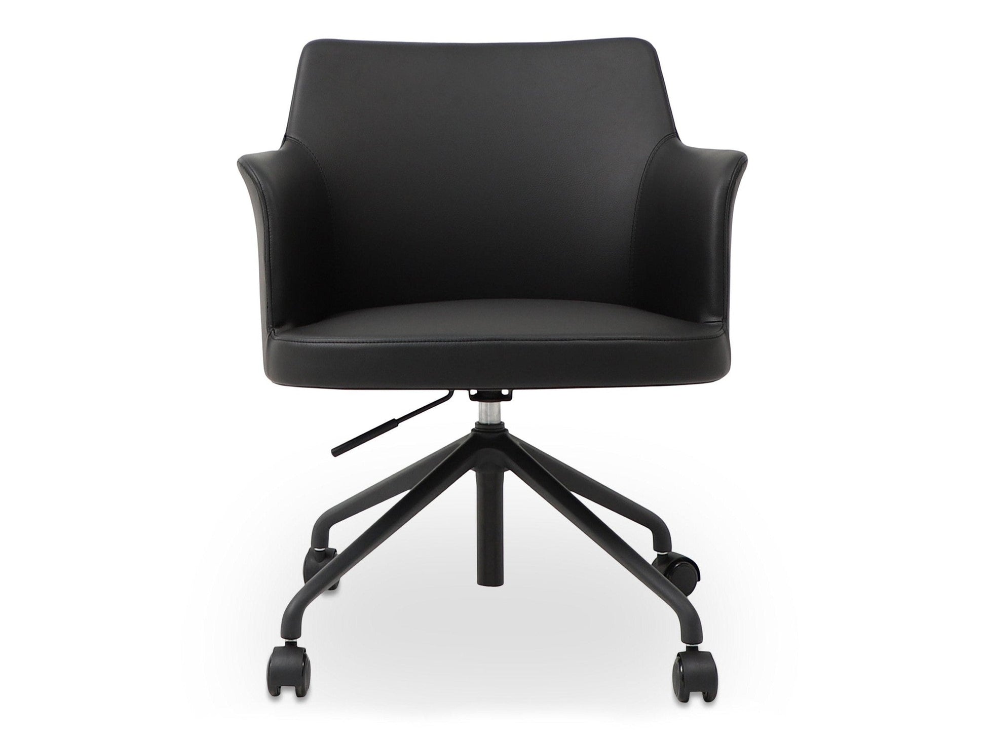 Morris Black Office Chair - Ornate Home