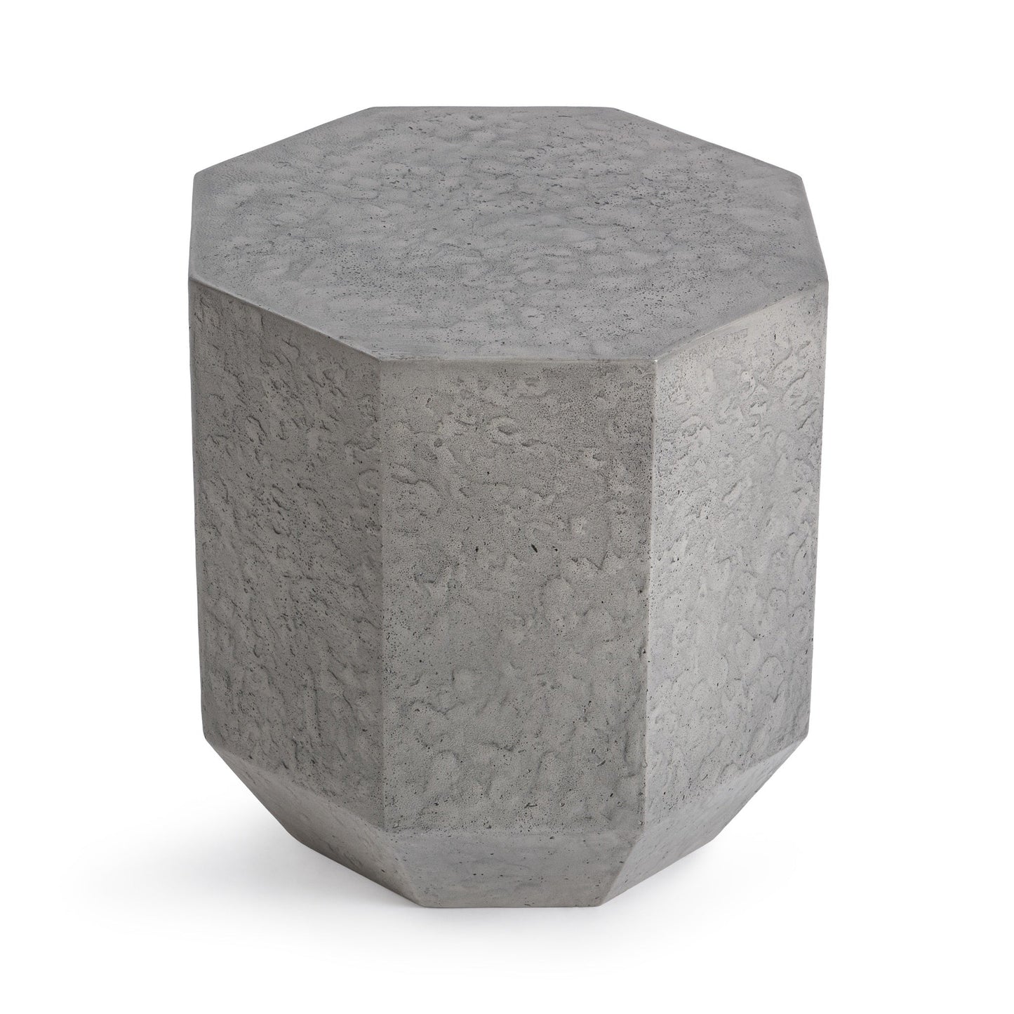 Morse Athena Gray Outdoor End Table - Ornate Home