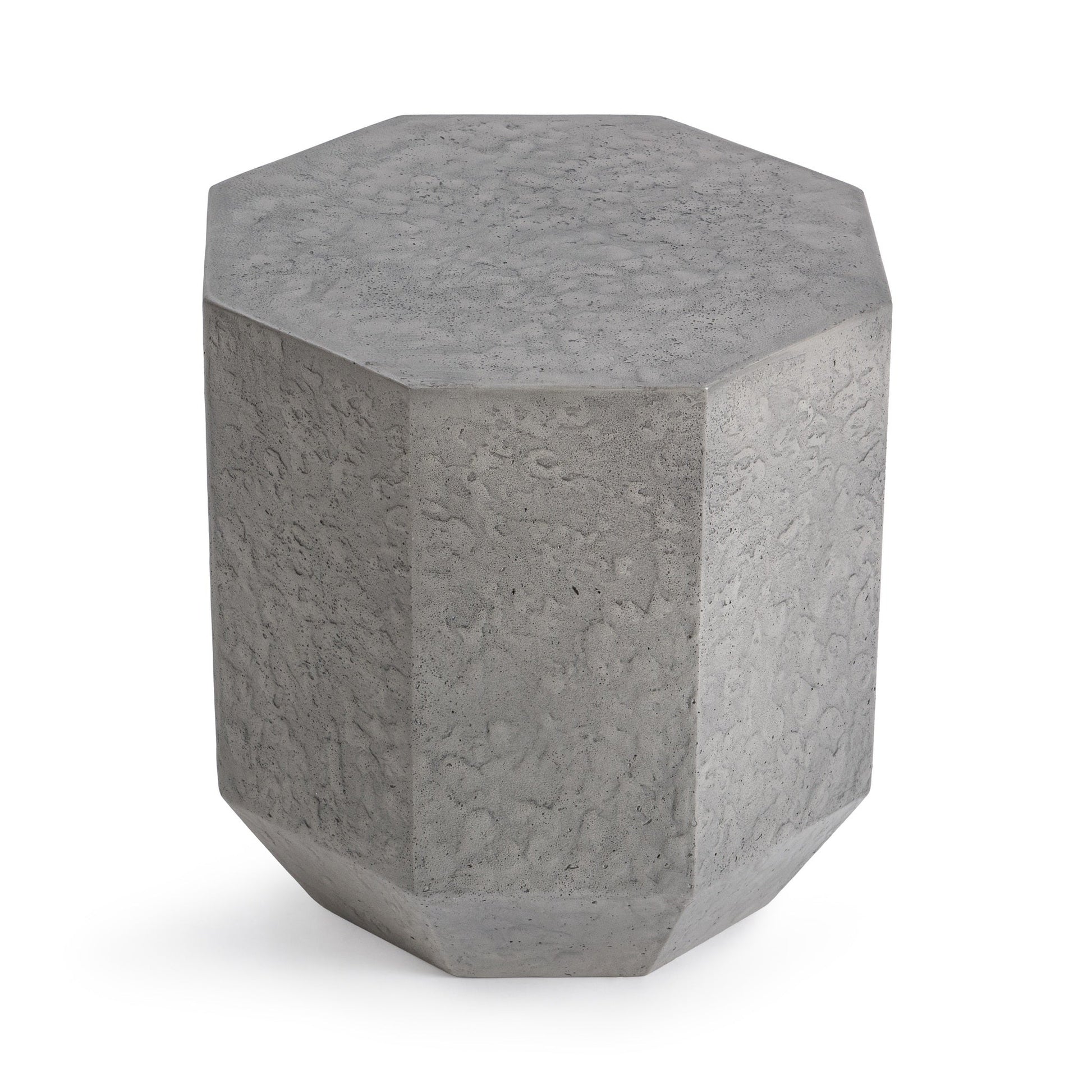 Morse Athena Gray Outdoor End Table - Ornate Home
