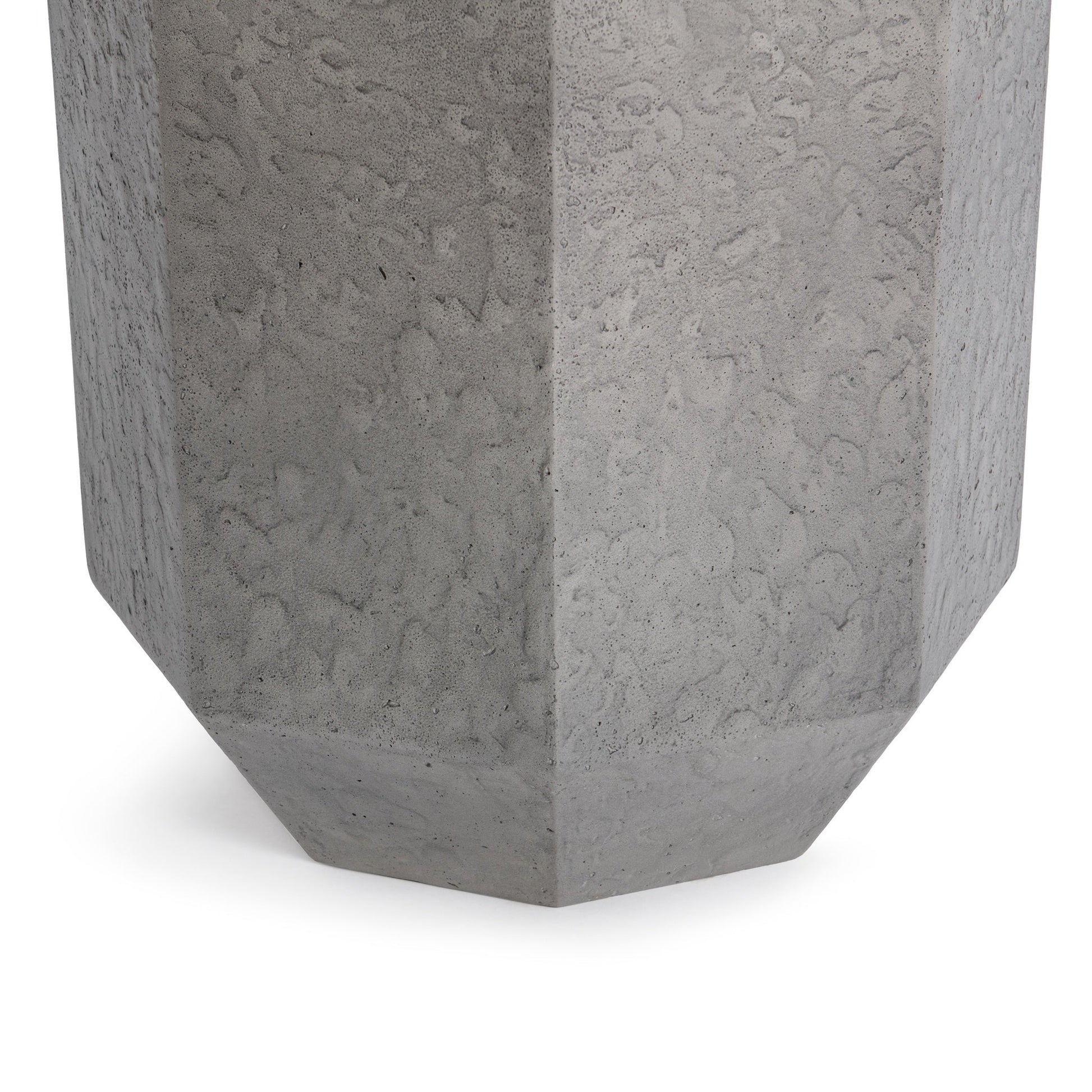 Morse Athena Gray Outdoor End Table - Ornate Home