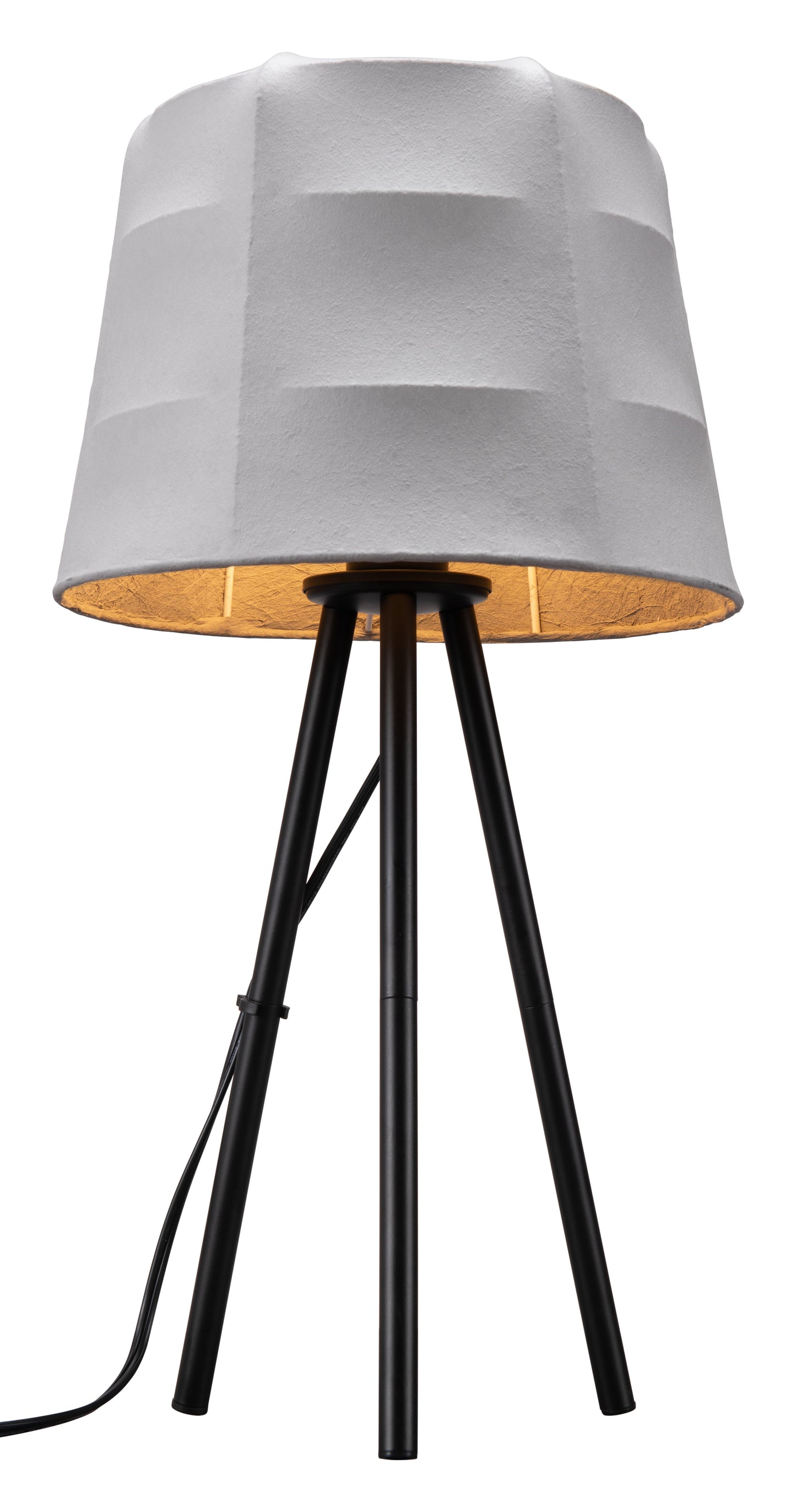 Mozzi Gray & Black Table Lamp - Ornate Home