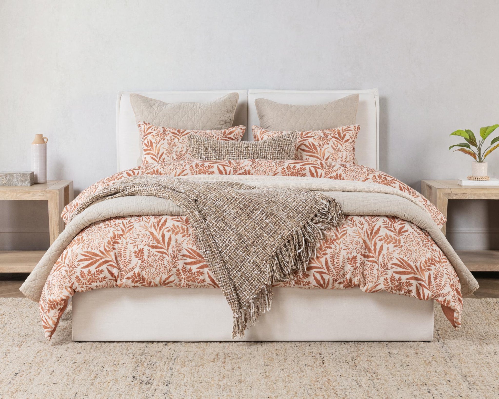Mulberry Chestnut Brown Duvet Collection - Ornate Home