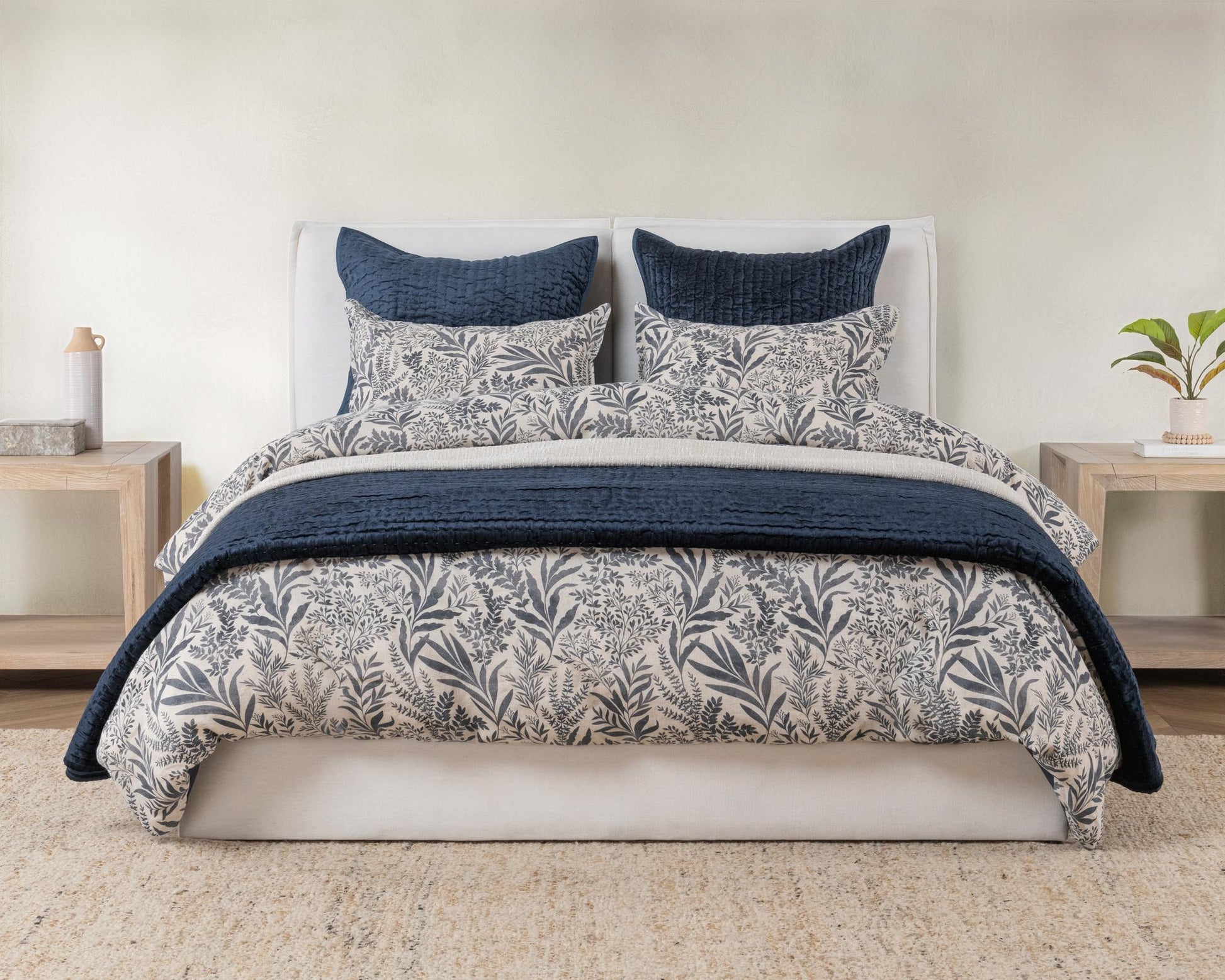Mulberry Denim Blue Duvet Collection - Ornate Home