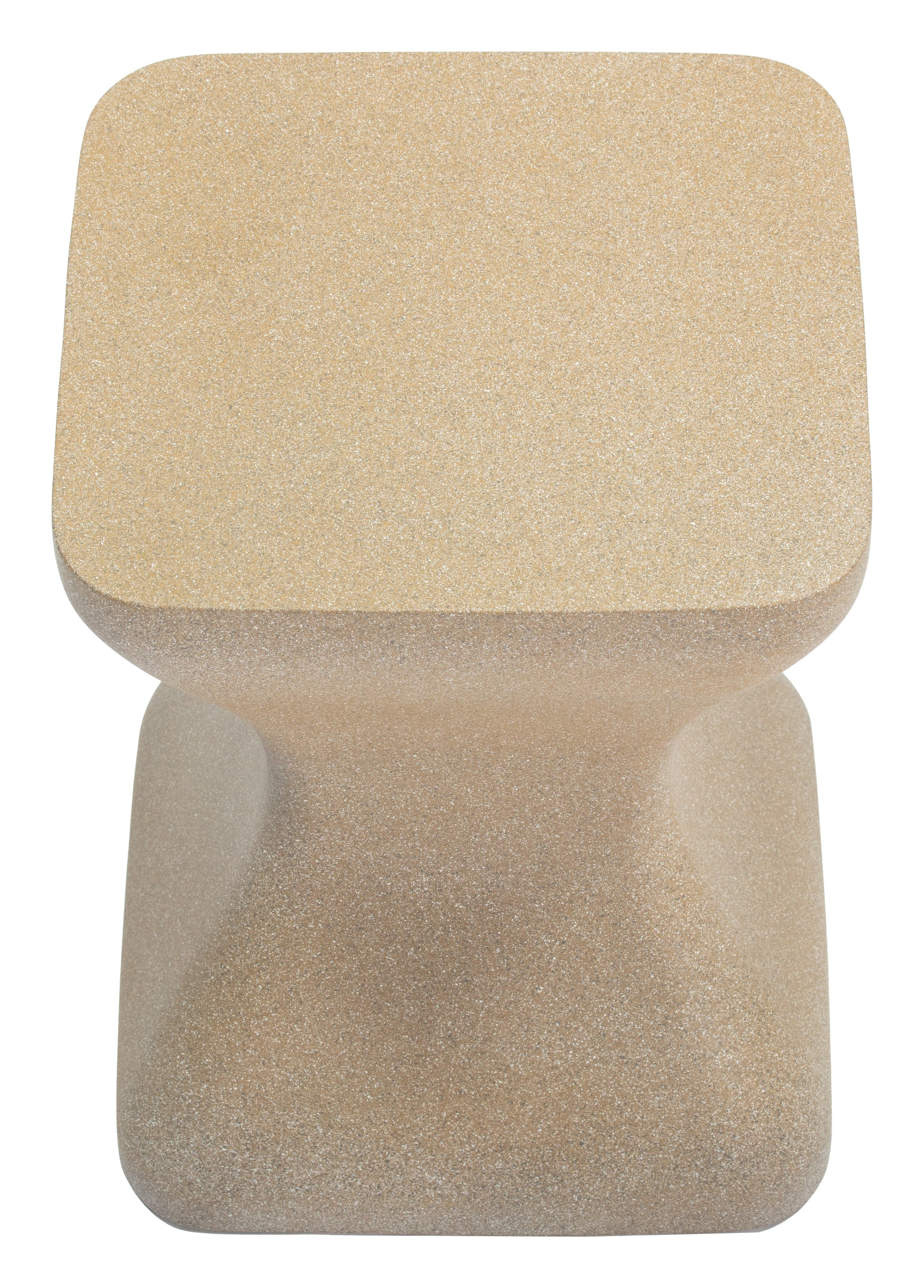 Mura Taupe Outdoor Side Table - Ornate Home