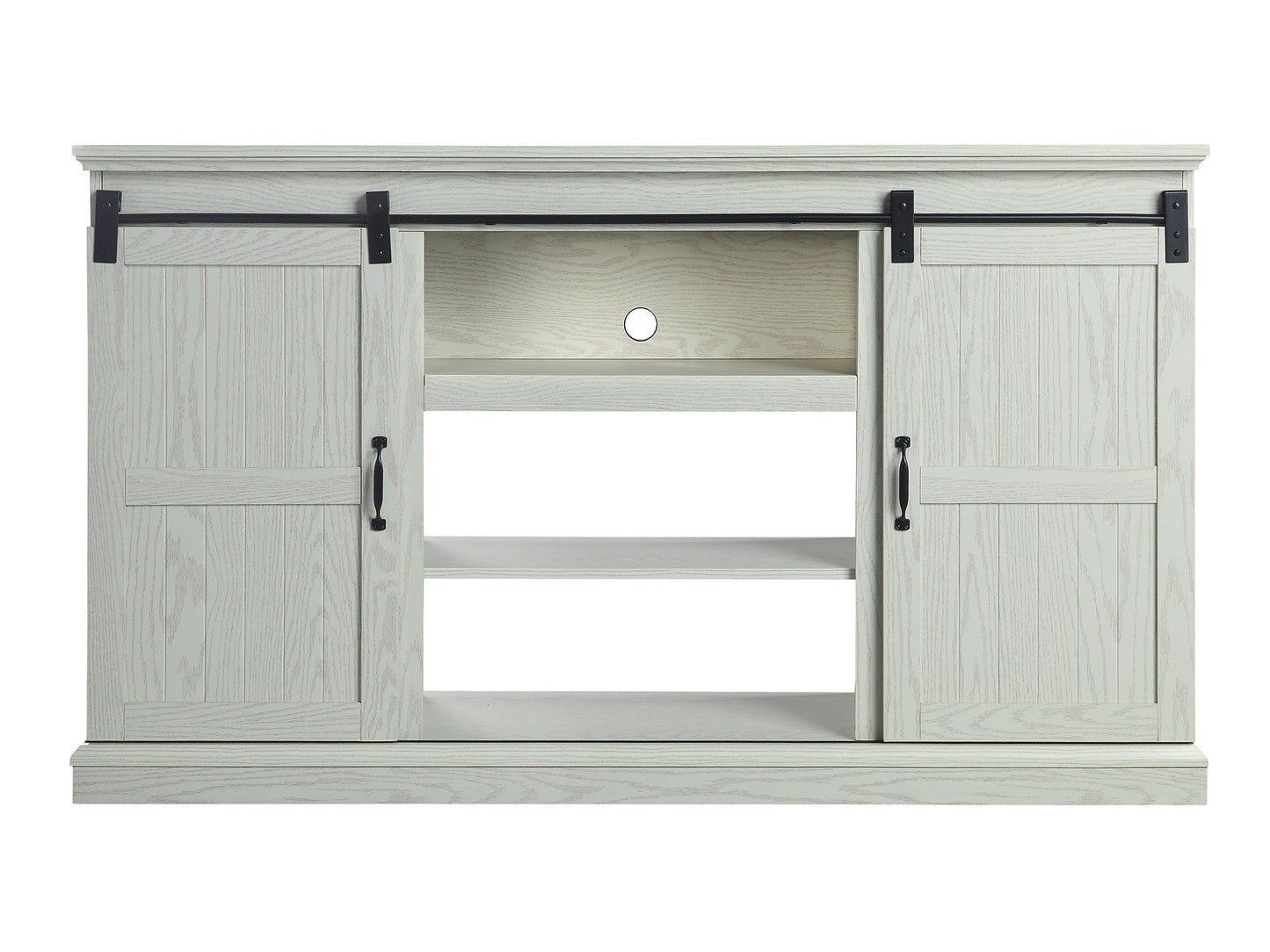 Myrtle 60" TV Stand in Cream Oak - Ornate Home