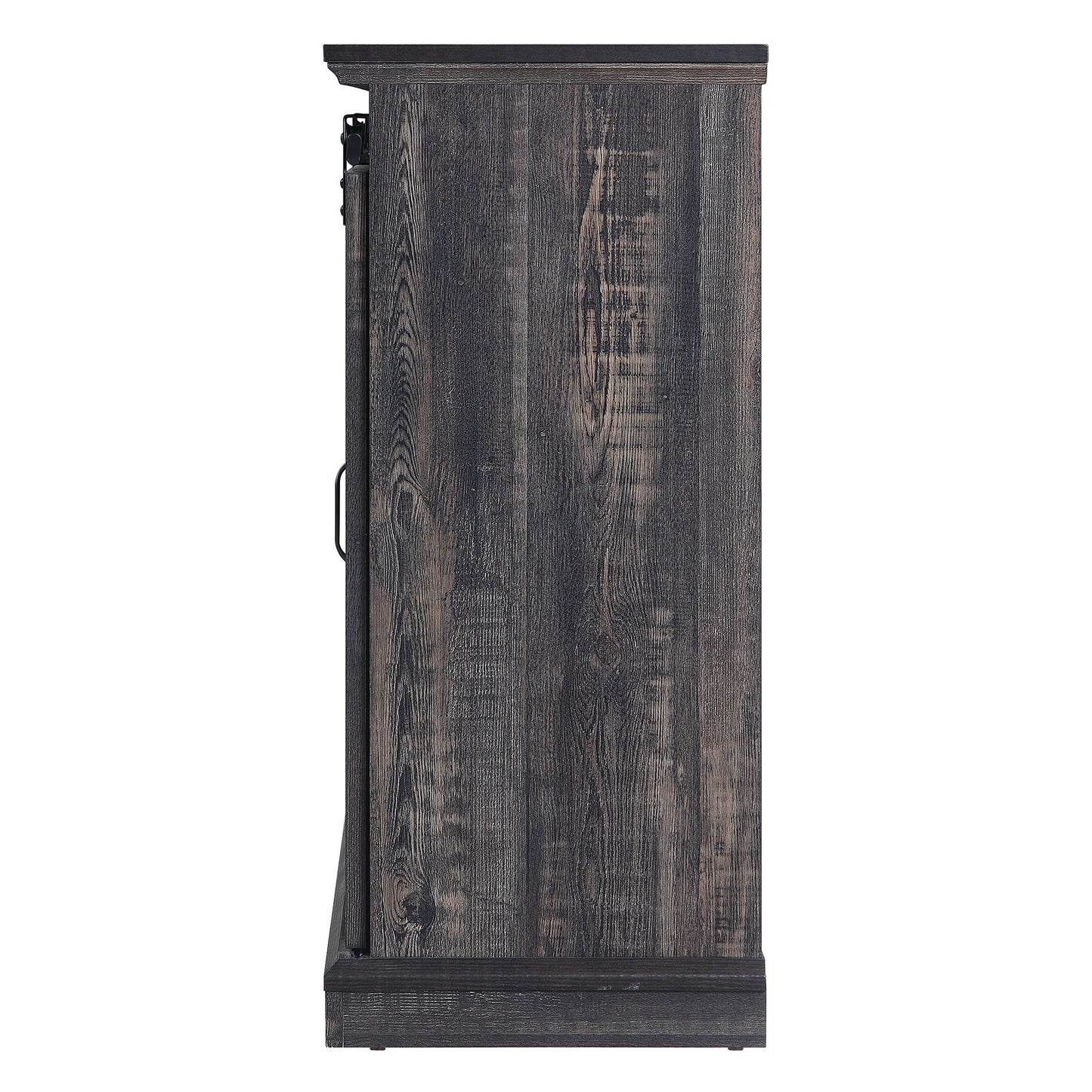 Myrtle 60" TV Stand in Heavy Brown - Ornate Home