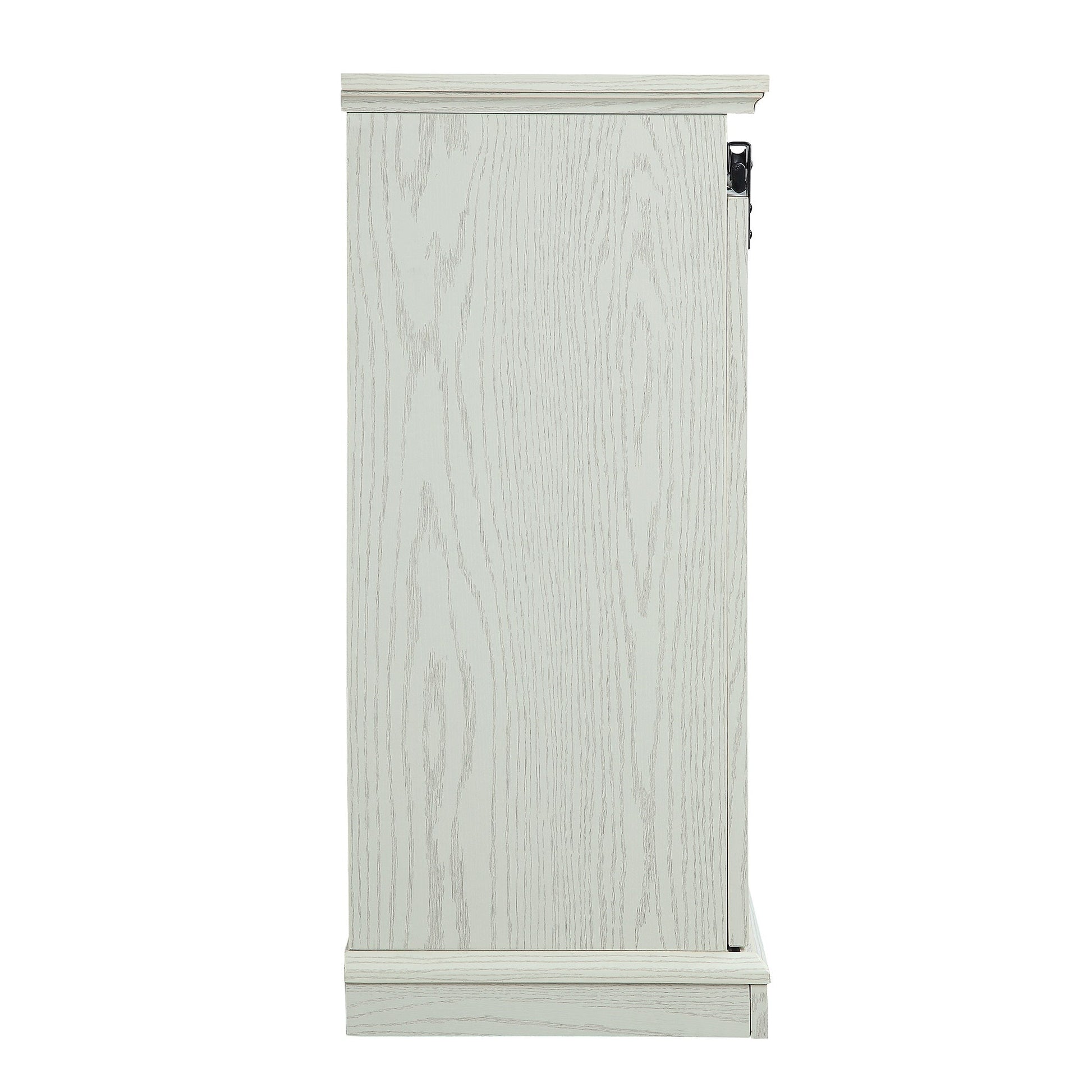 Myrtle Fireplace in Cream Oak - Ornate Home