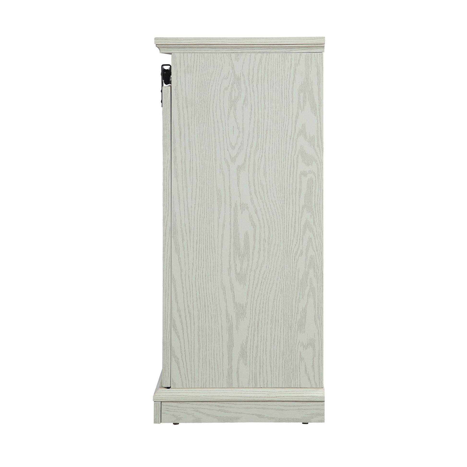 Myrtle Fireplace in Cream Oak - Ornate Home