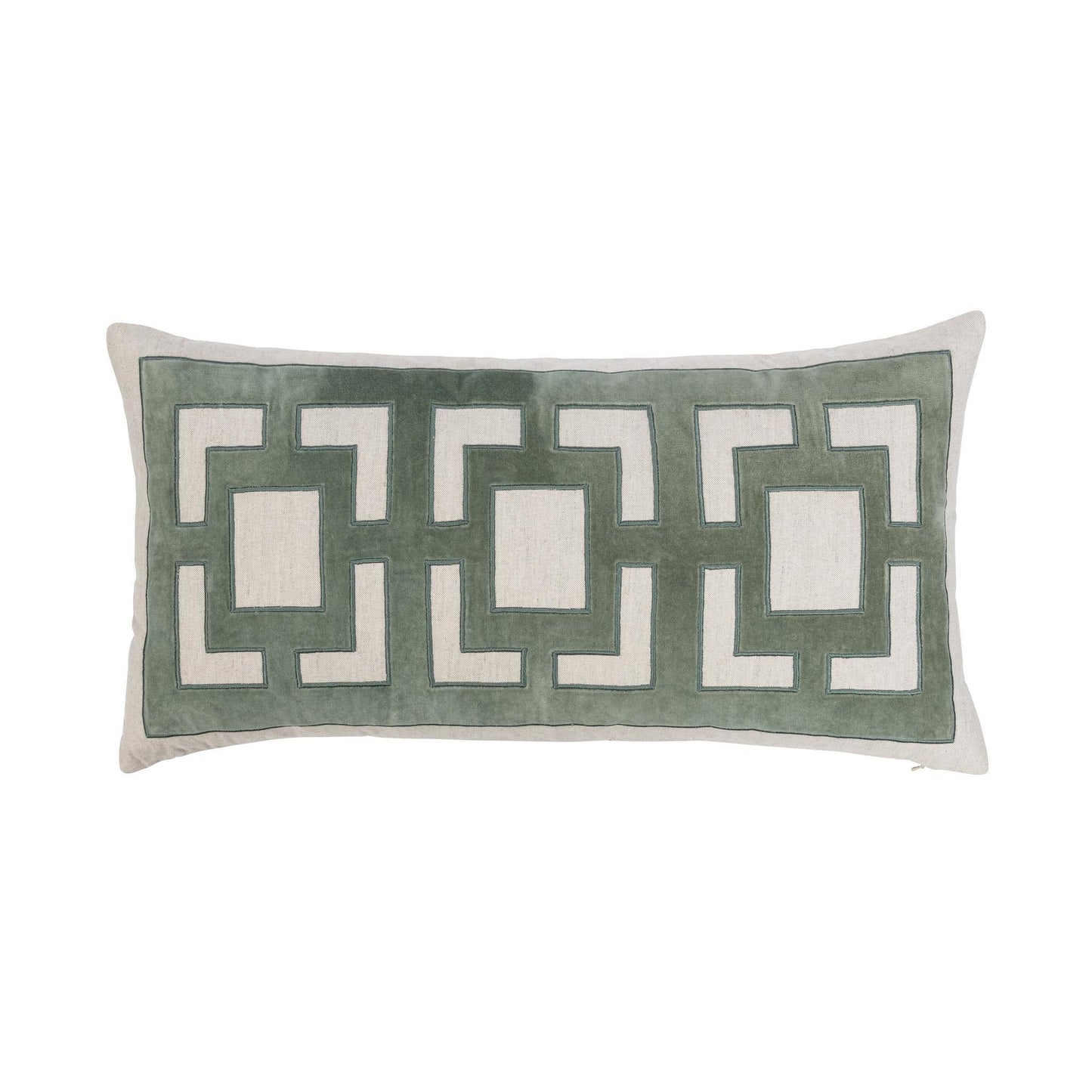 NV Corbin Jade Green 14x26 Throw Pillow (Set of 2) - Ornate Home