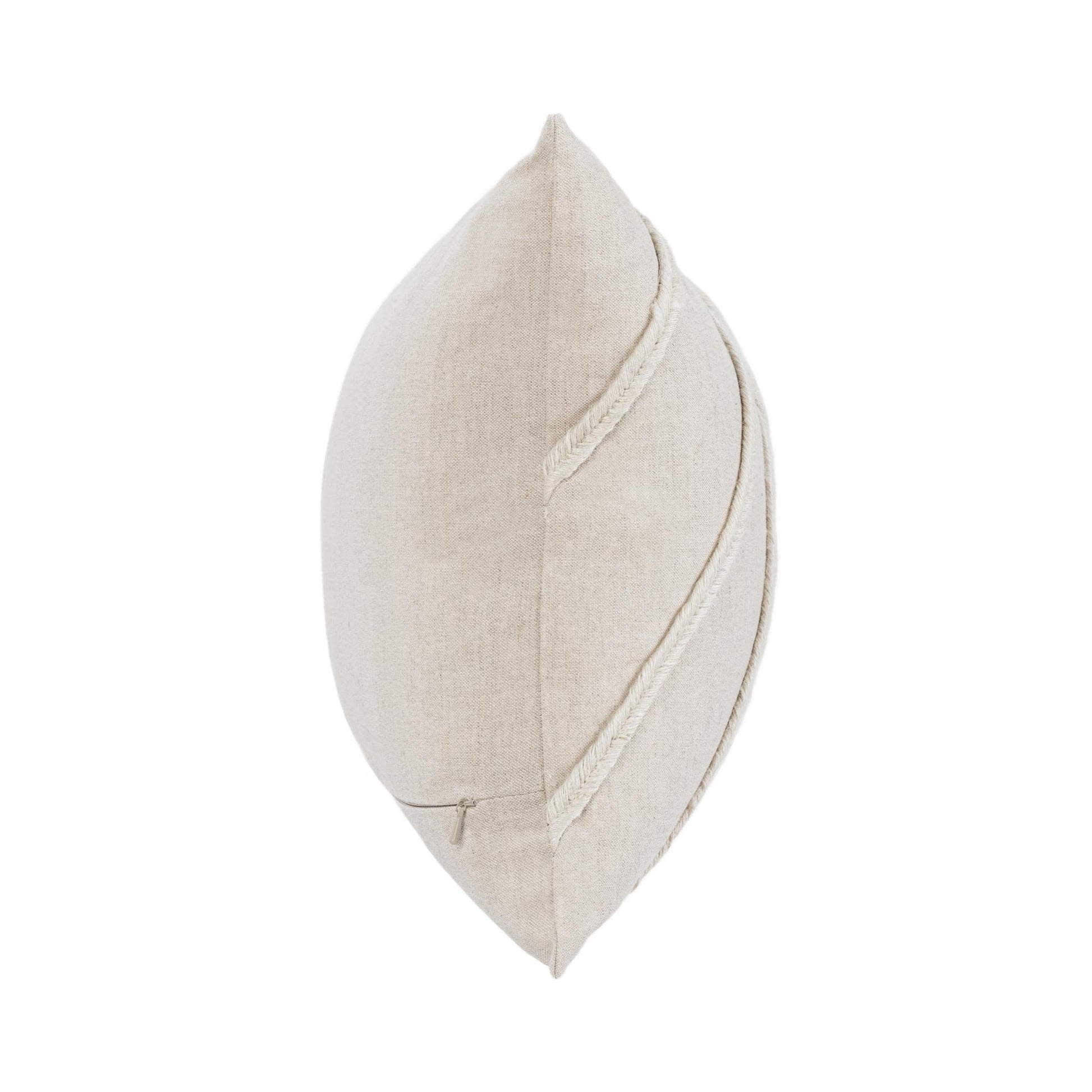 NV Langdon Natural Multiple Sizes Throw Pillow (Set of 2) - Ornate Home