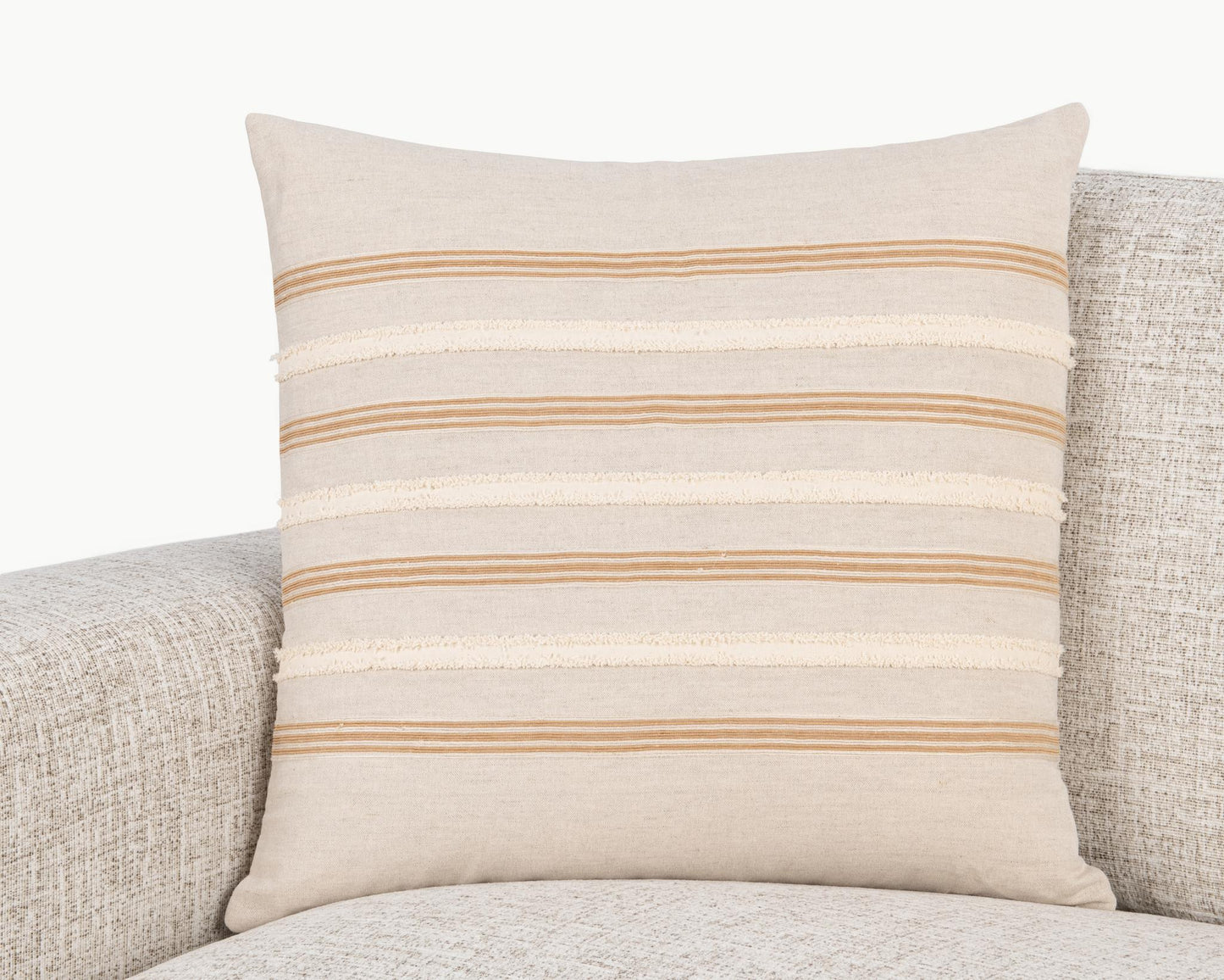 NV Lyndhurst Natural 22x22 Throw Pillow (Set of 2) - Ornate Home