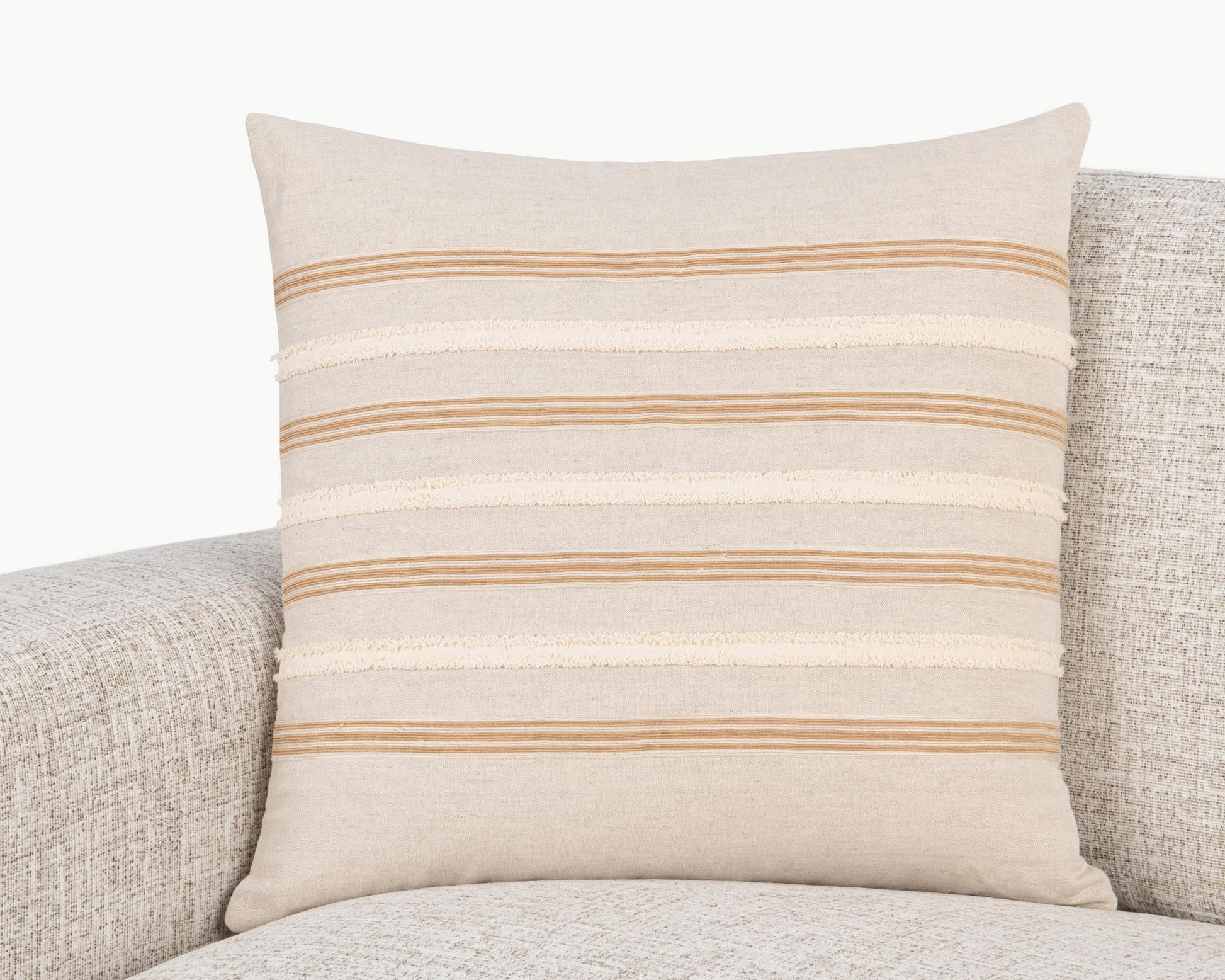 NV Lyndhurst Natural 22x22 Throw Pillow (Set of 2) - Ornate Home