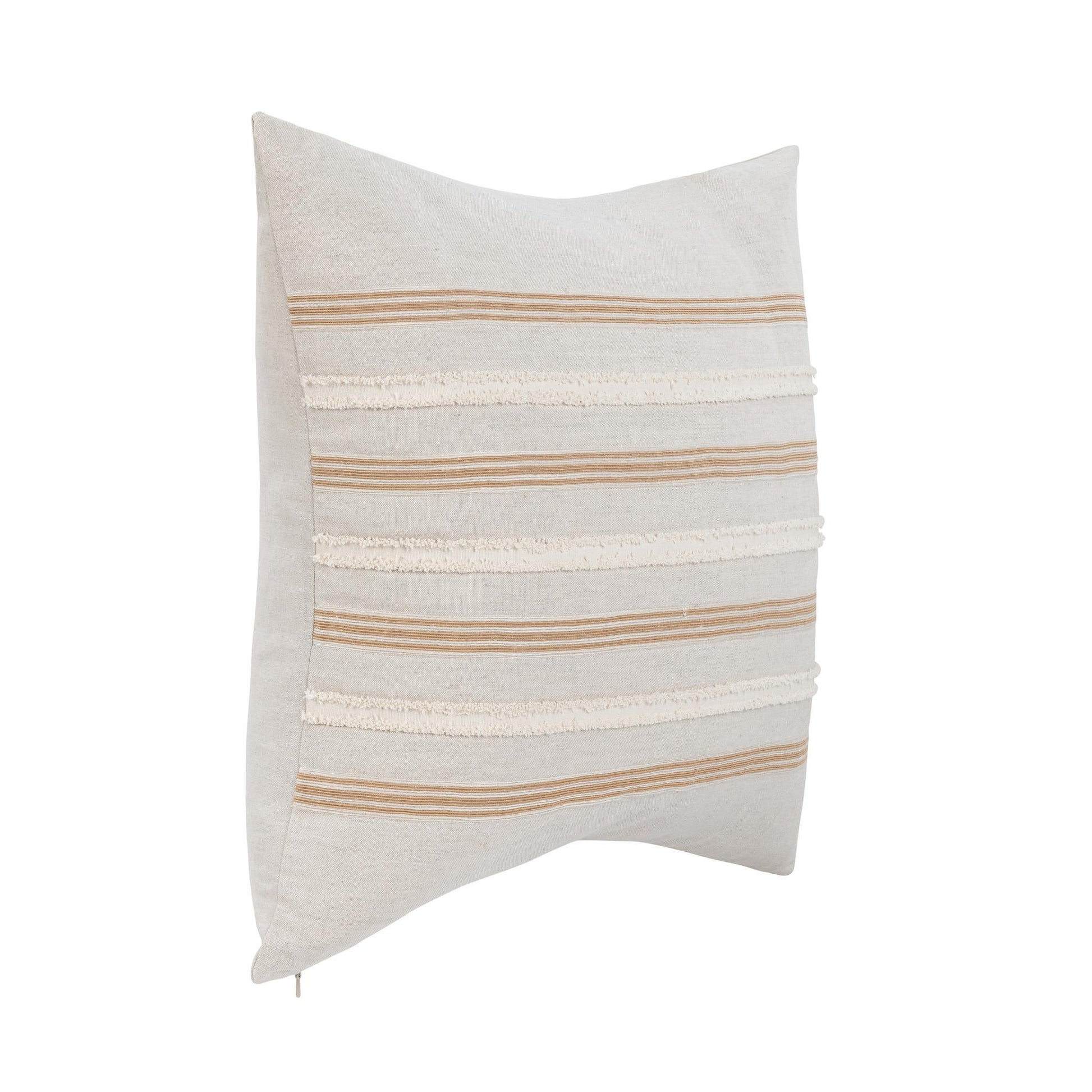 NV Lyndhurst Natural 22x22 Throw Pillow (Set of 2) - Ornate Home