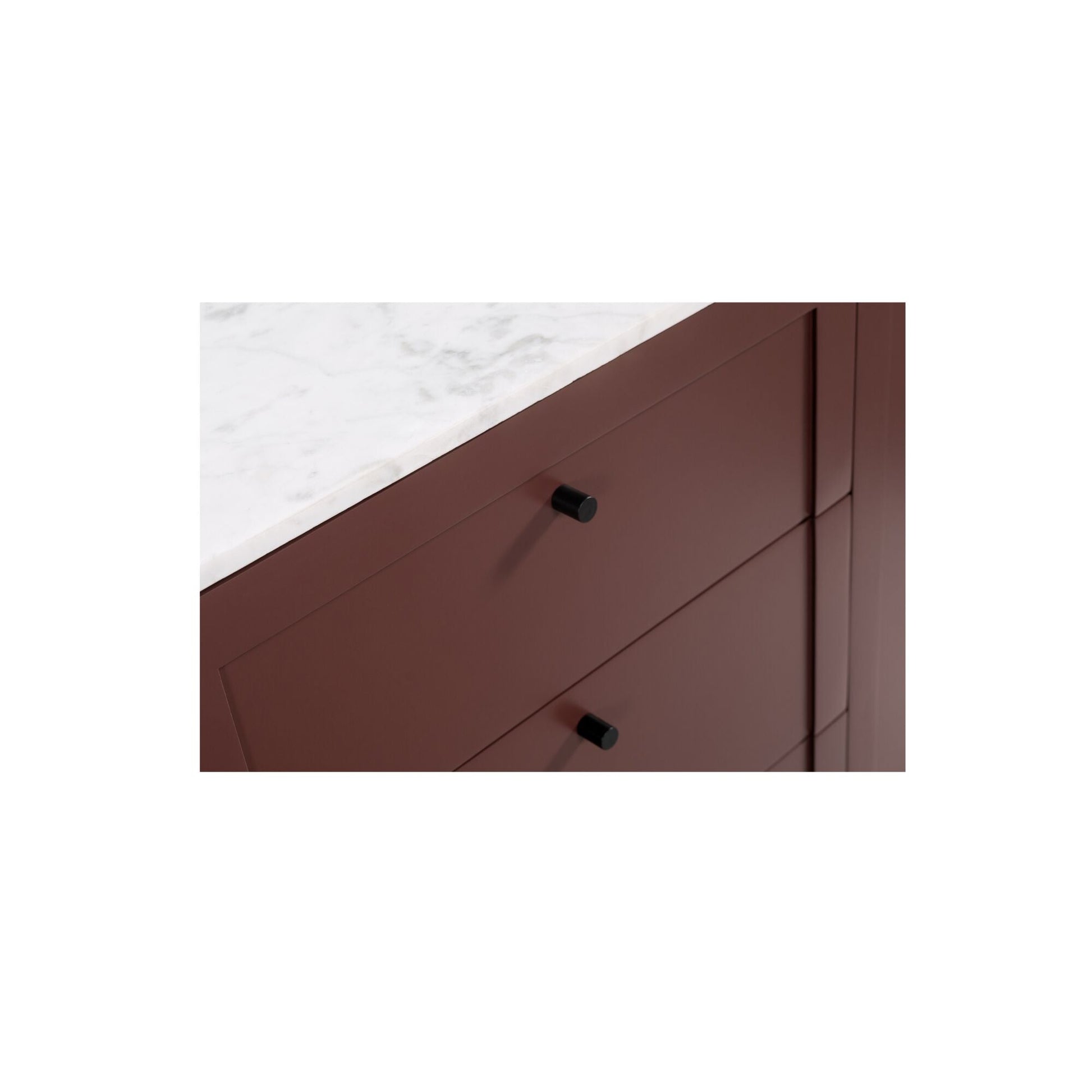 Nadine Deep Burgundy Sideboard - Ornate Home