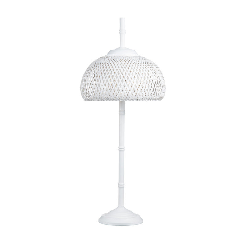 Nalla White Buffet Lamp (Set of 2) - Ornate Home