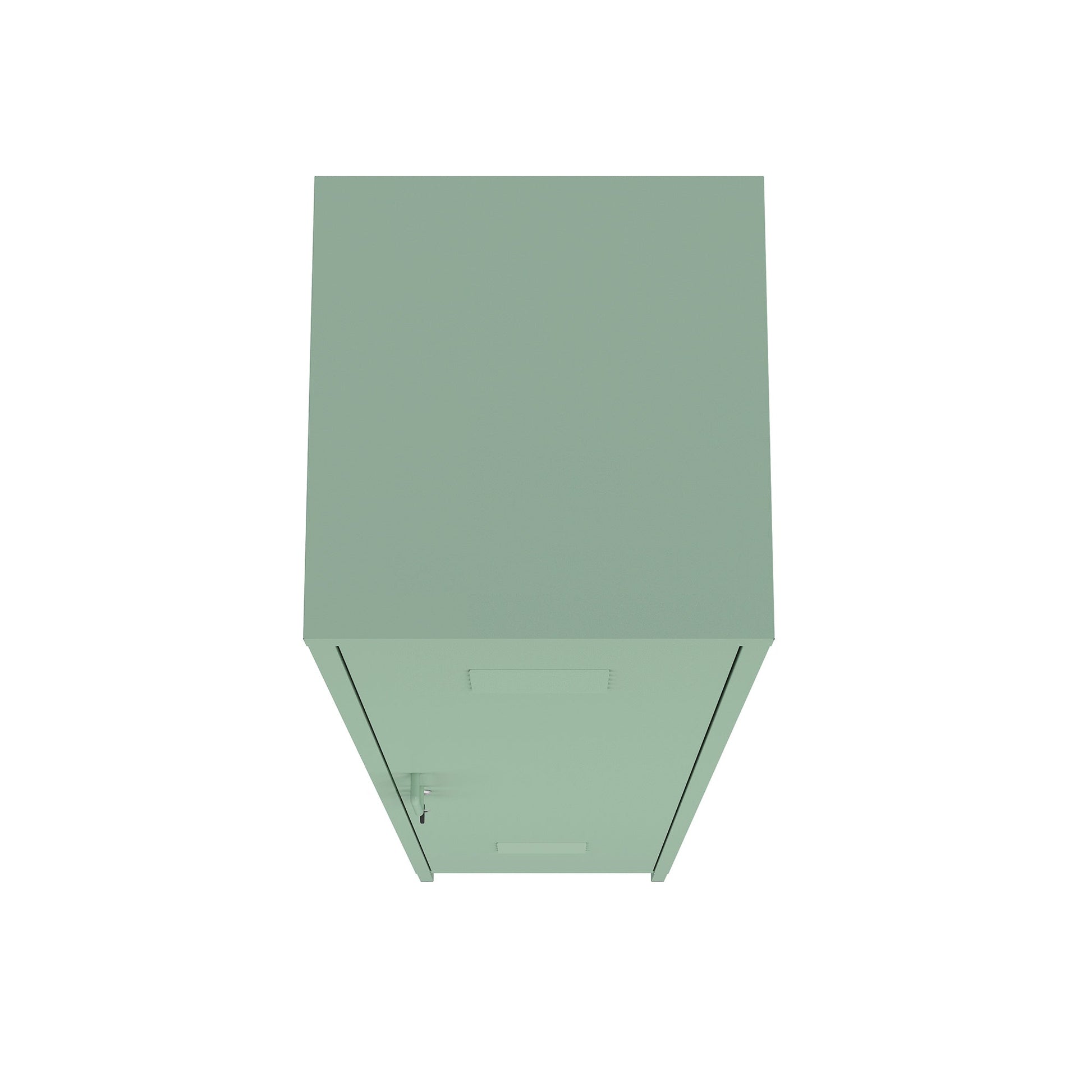 Naomi 15" Single Locker Storage Cabinet in Green - Ornate Home