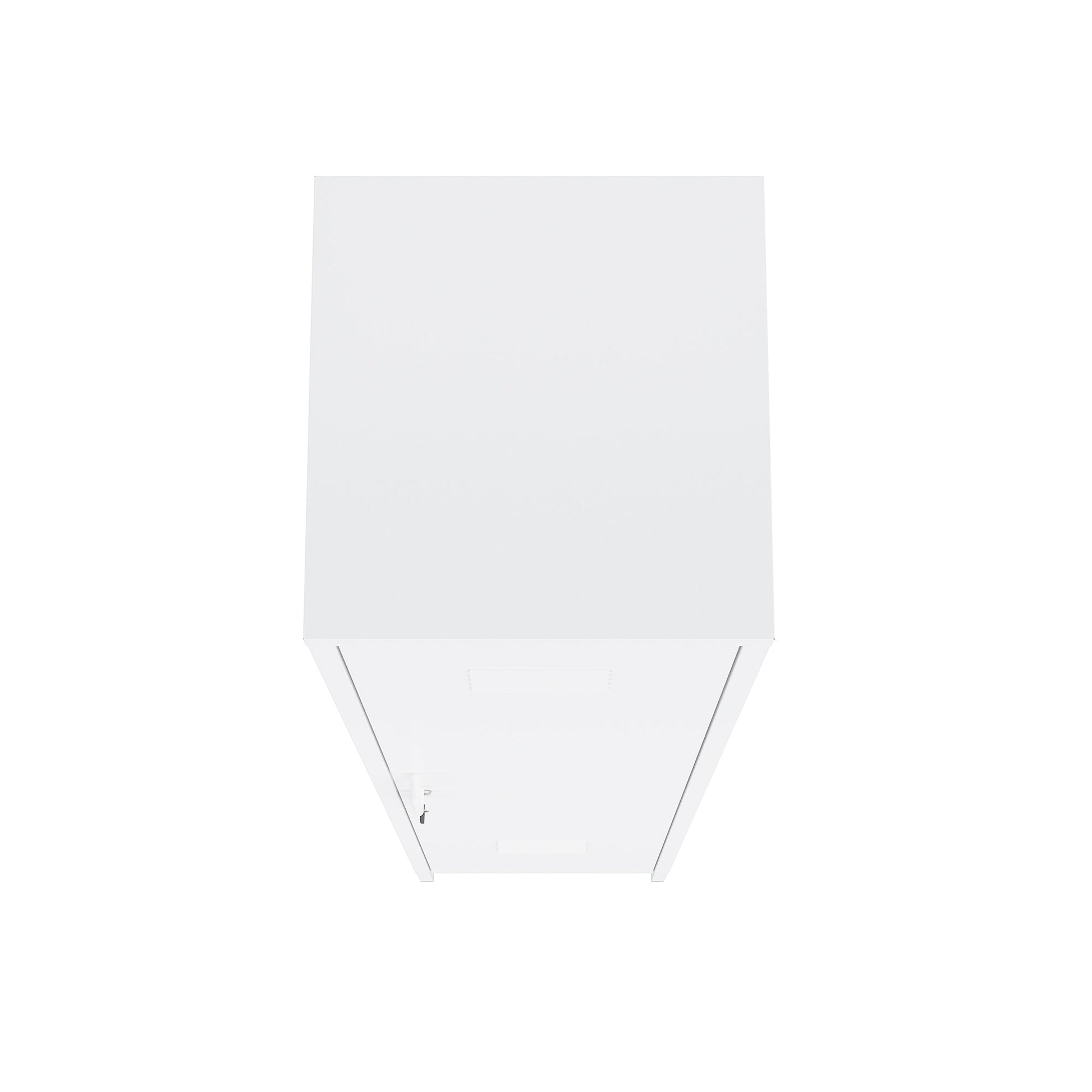Naomi 15" Single Locker Storage Cabinet in White - Ornate Home