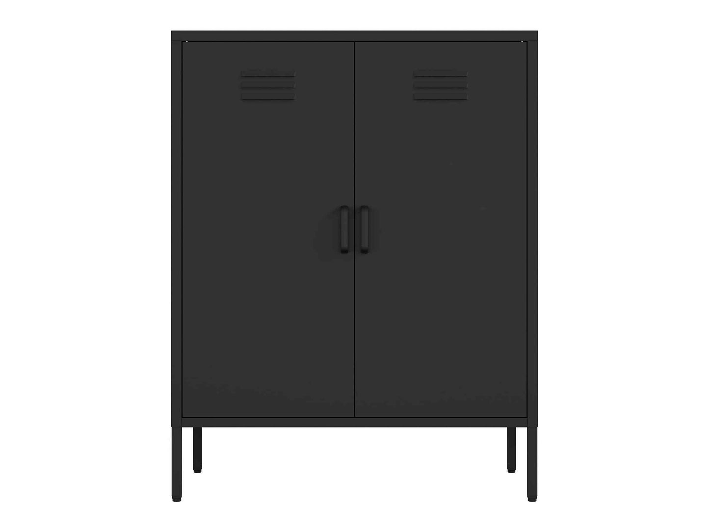 Naomi 31.5" Accent Cabinet in Black - Ornate Home