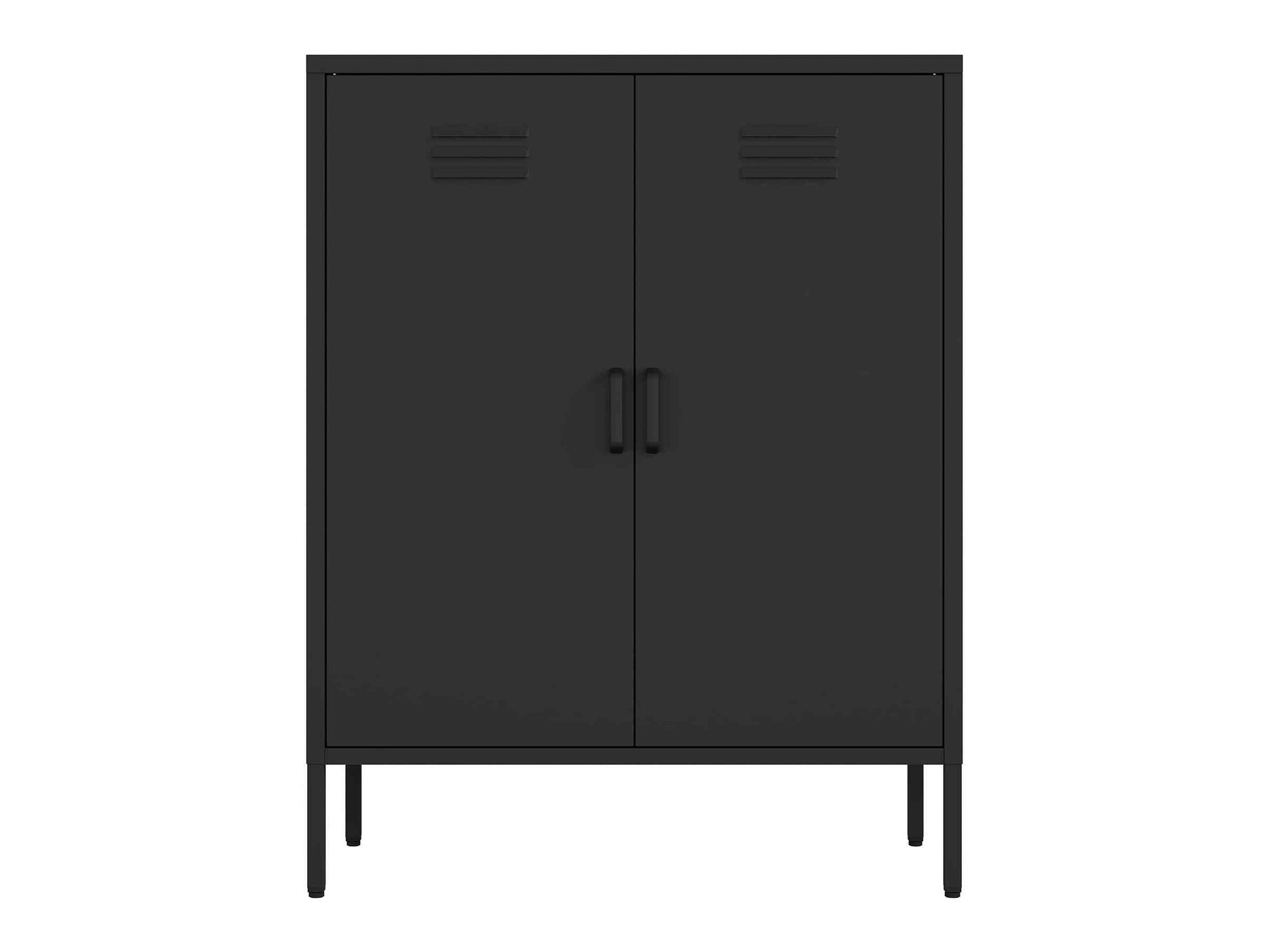 Naomi 31.5" Accent Cabinet in Black - Ornate Home