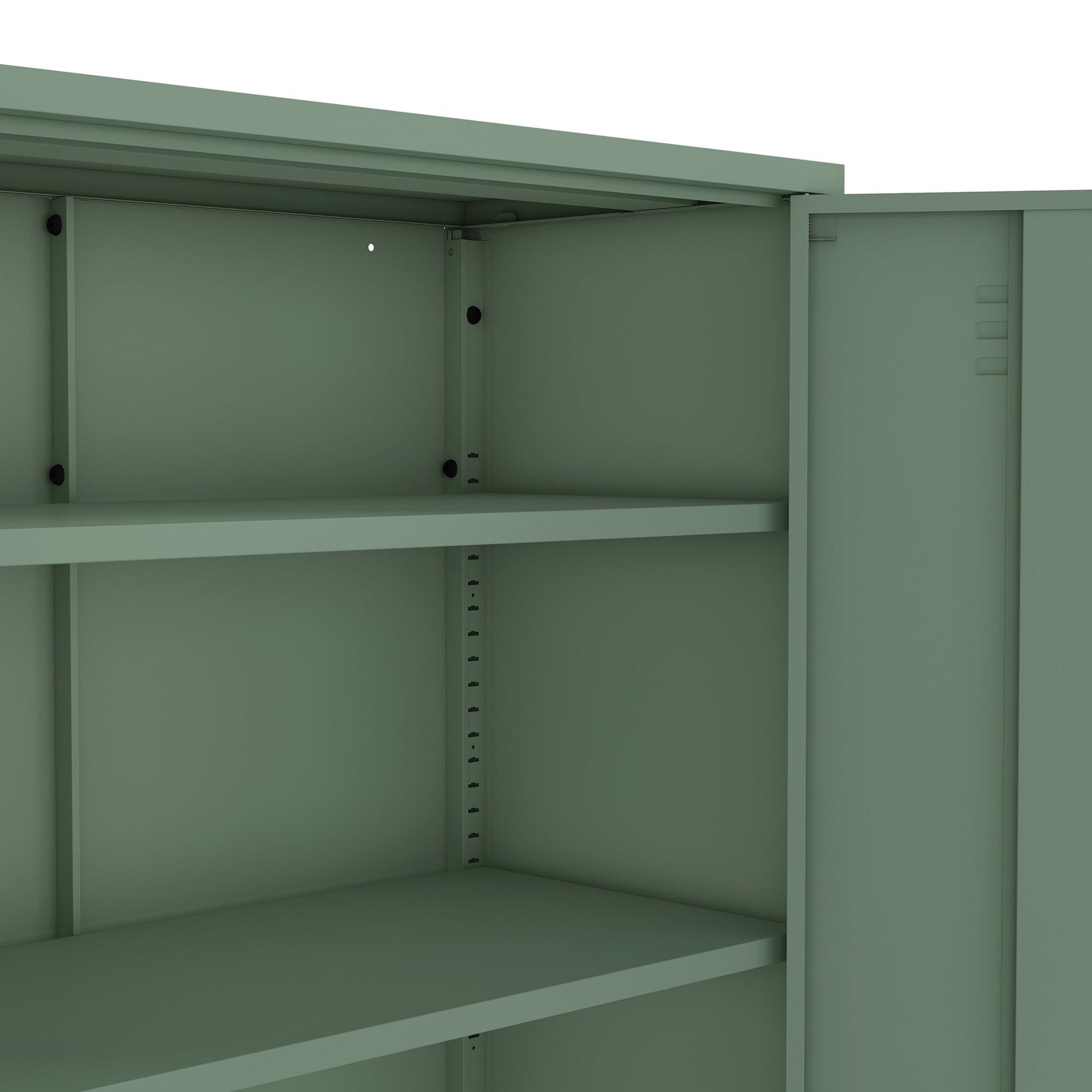 Naomi 31.5" Accent Cabinet in Green - Ornate Home
