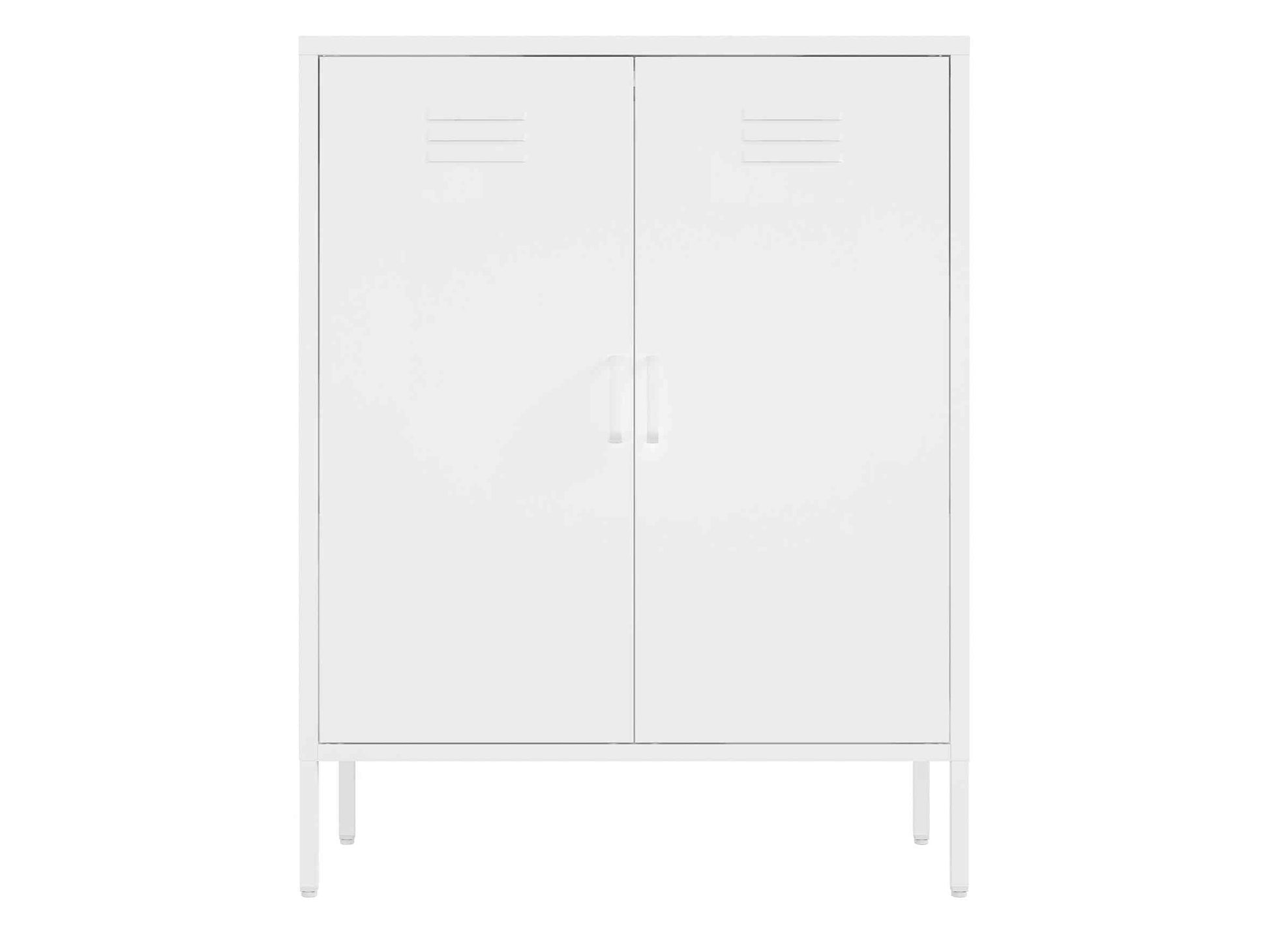 Naomi 31.5" Accent Cabinet in White - Ornate Home