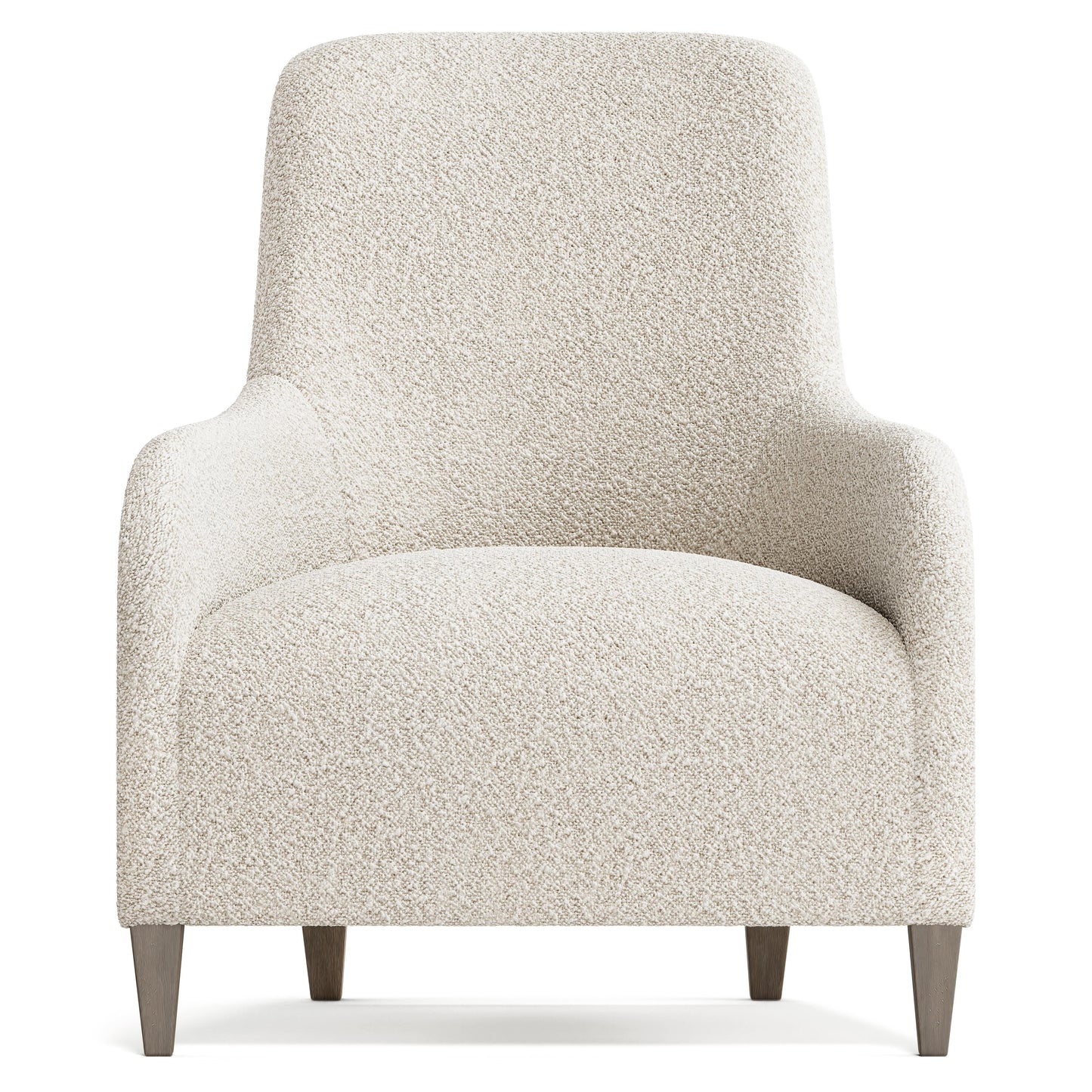 Naomi White/Cream Fabric Chair - Ornate Home