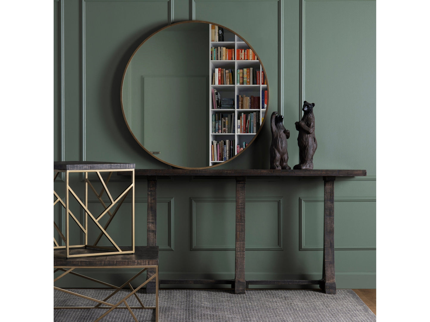 Napa Gold Wall Mirror - Ornate Home